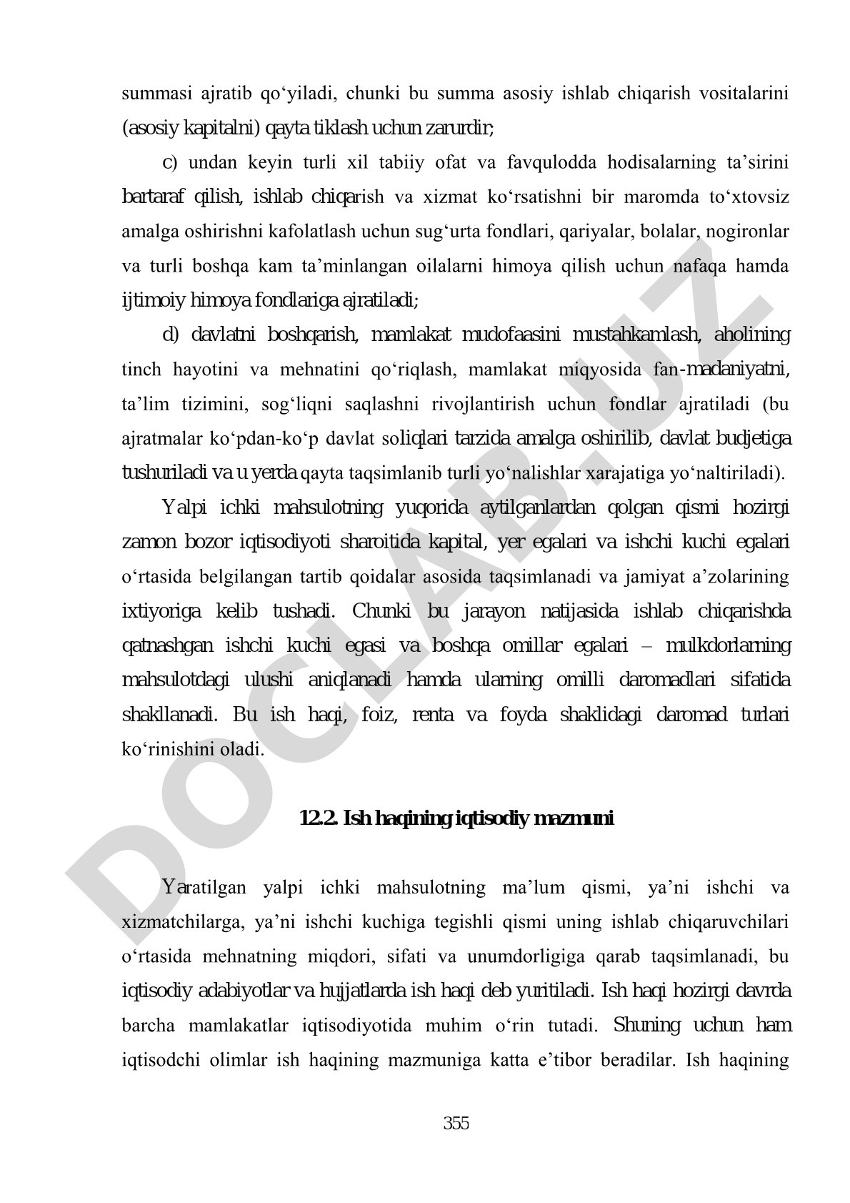 Yalpi ichki mahsulot taqsimoti