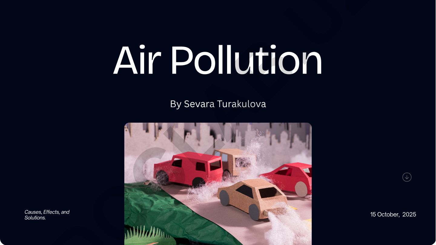 Air Pollution Causes, Effects, and Solutions