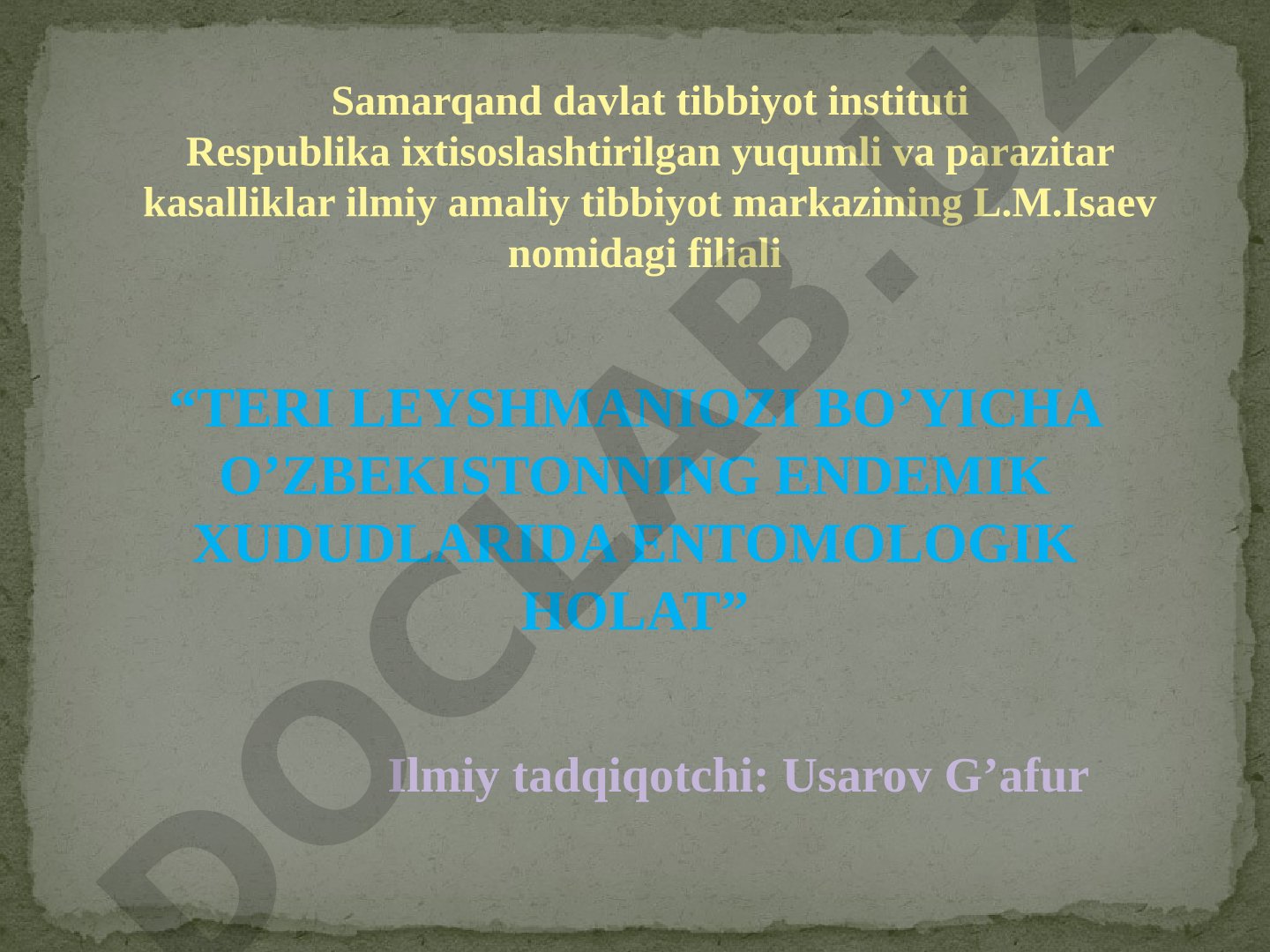 Slayd materiallari