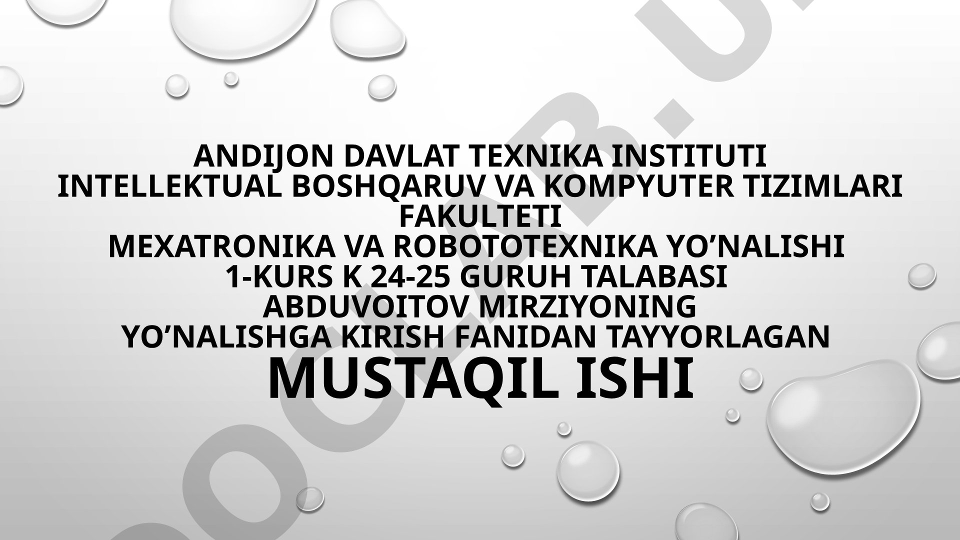 SVETAFOR Funksiyasi va Blok Sxemasi