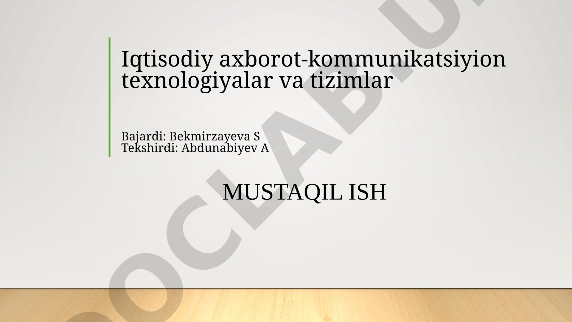 Iqtisodiy muammolarni hal qilish uchun zamonaviy dasturlash tillaridan foydalanish