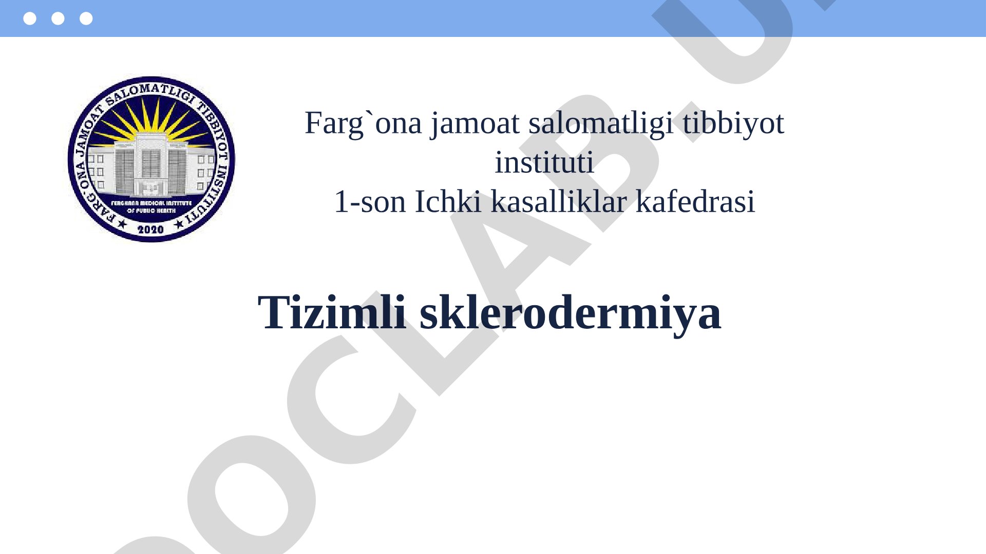 Tizimli sklerodermiya