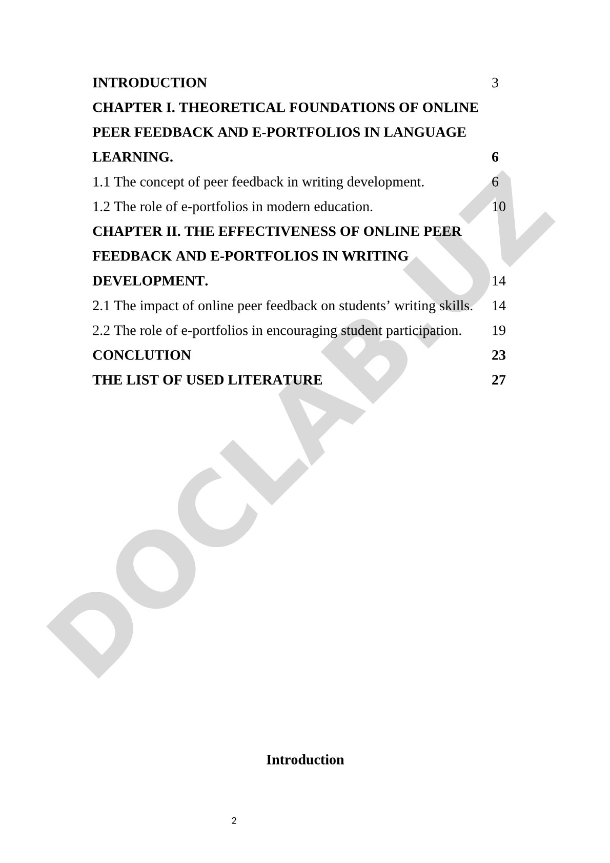 The Effectiveness of Online Peer Feedback and E-Portfolios in Developing Writing Skills and Encouraging Student Participation