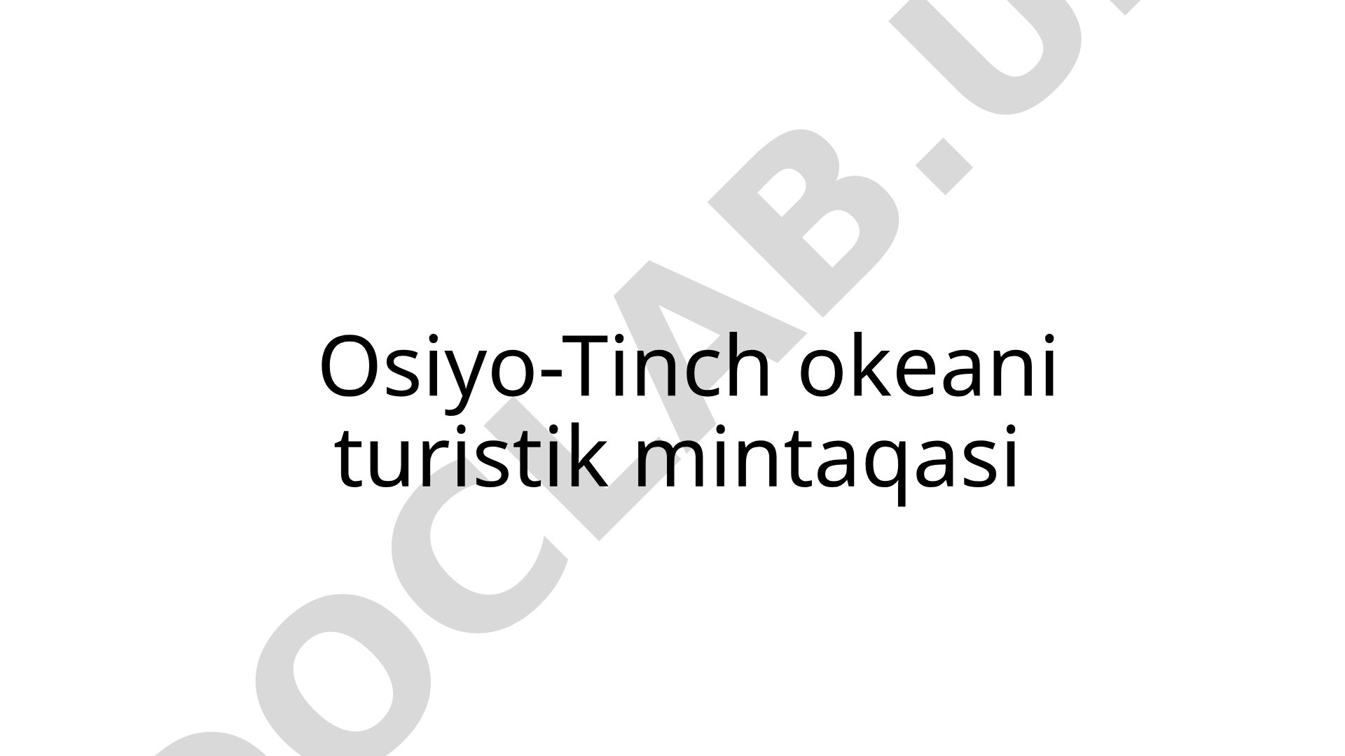 Osiyo-Tinch okeani turistik mintaqasi