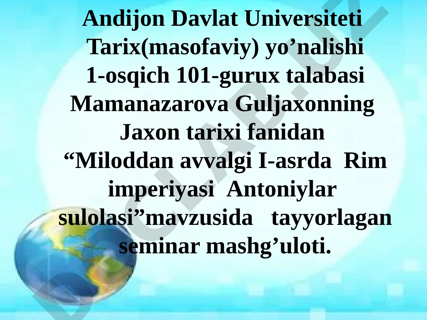 Miloddan avvalgi I-asrda Rim imperiyasi Antoniylar sulolasi