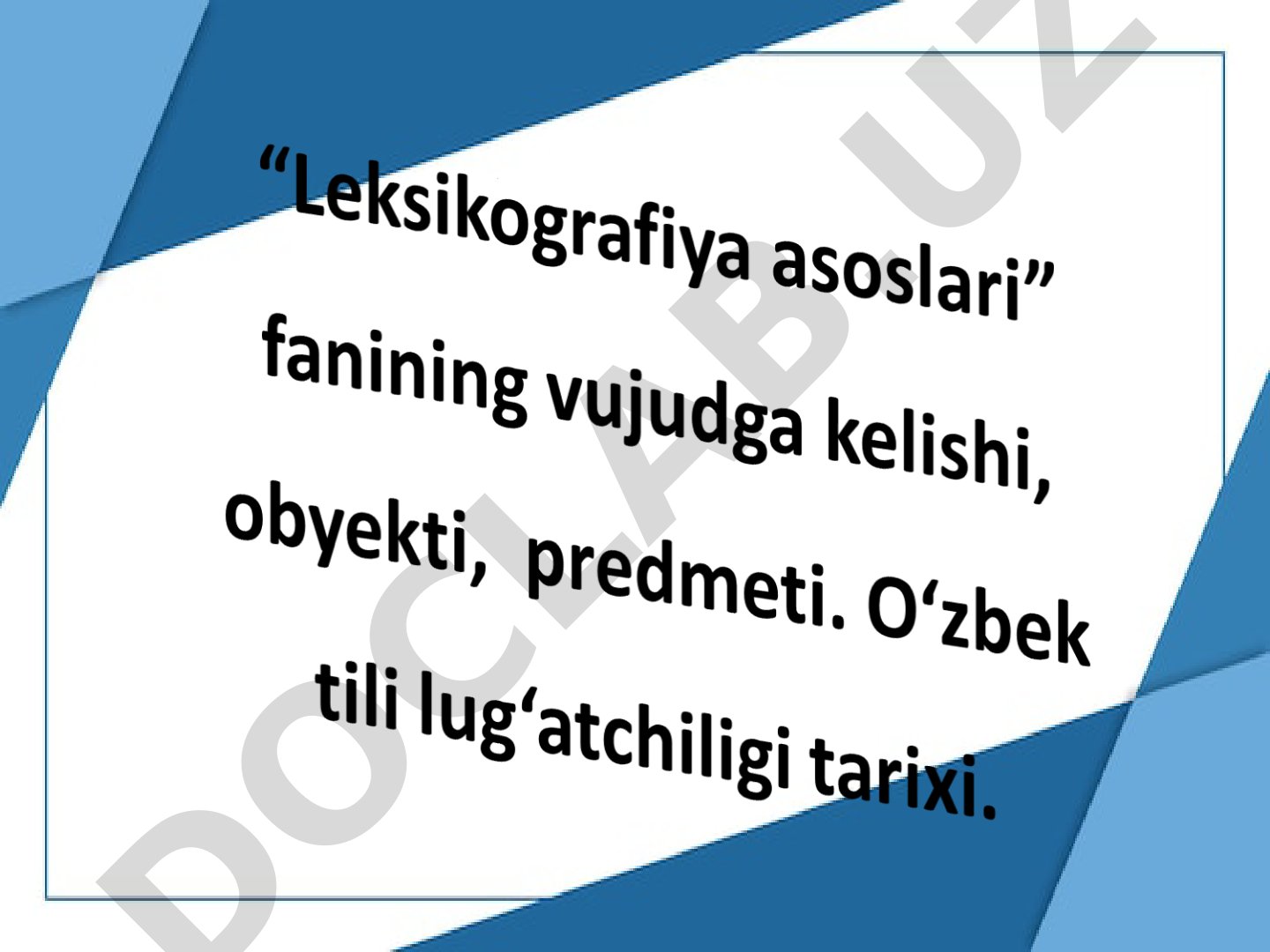 Turkiy tilshunoslikning yuzaga kelishi va uning tarixiy bosqichlari
