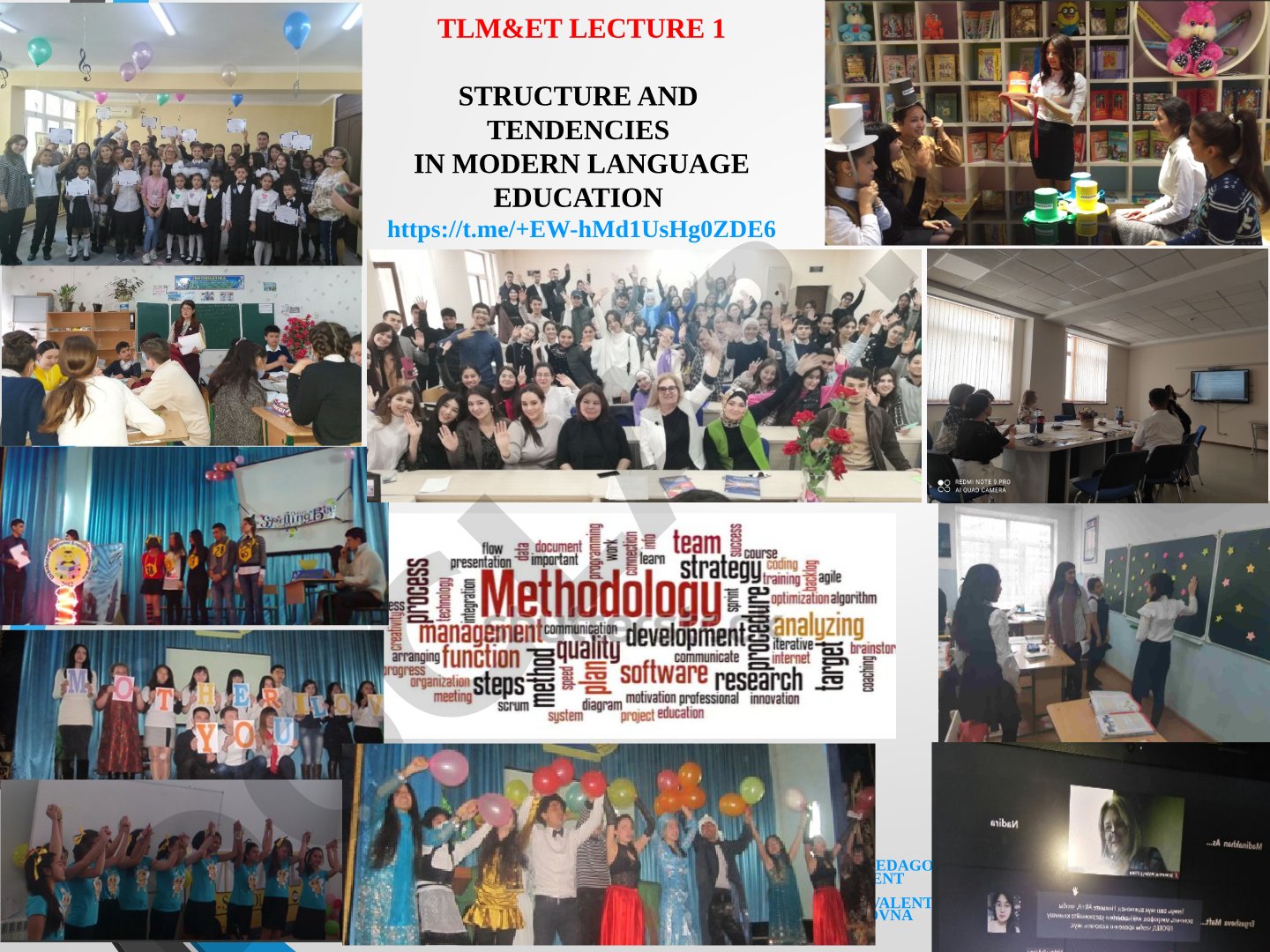 Tlm&et lecture 1 structure and tendencies in modern language education