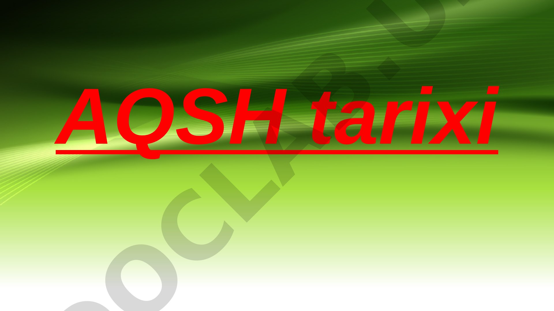 AQSH tarixi