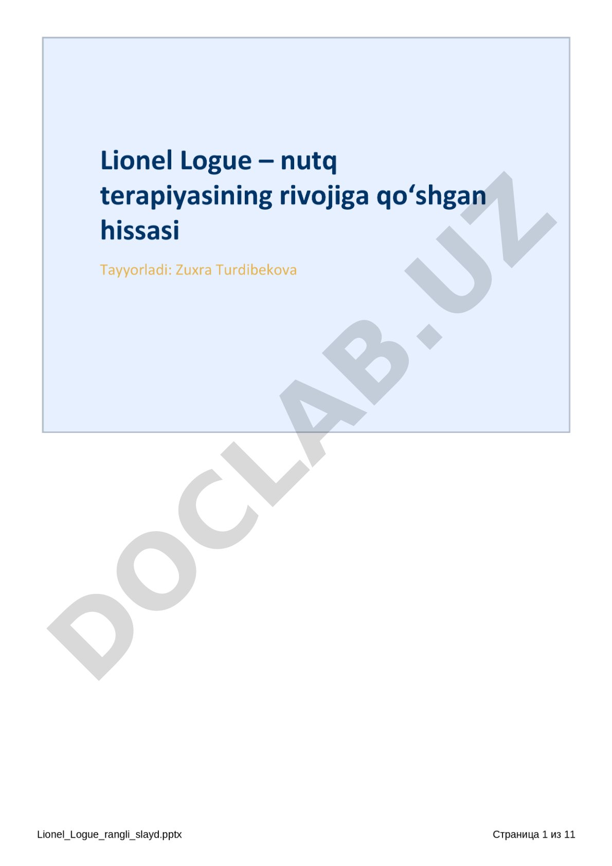 Metadata yaratish qoidalari va talablari