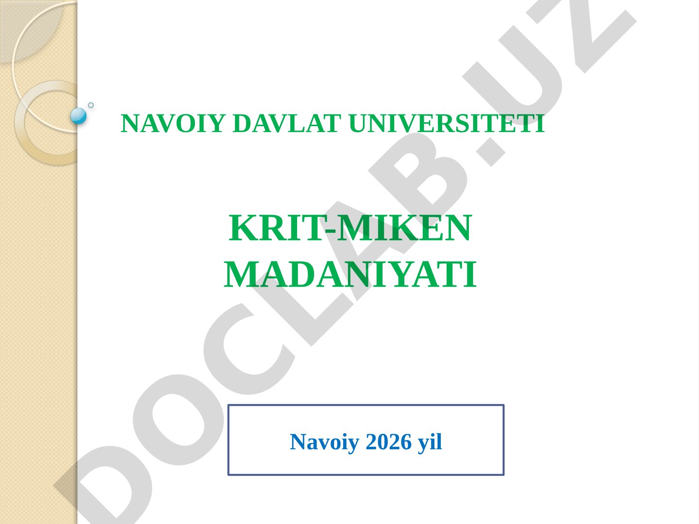 Krit-Miken madaniyati
