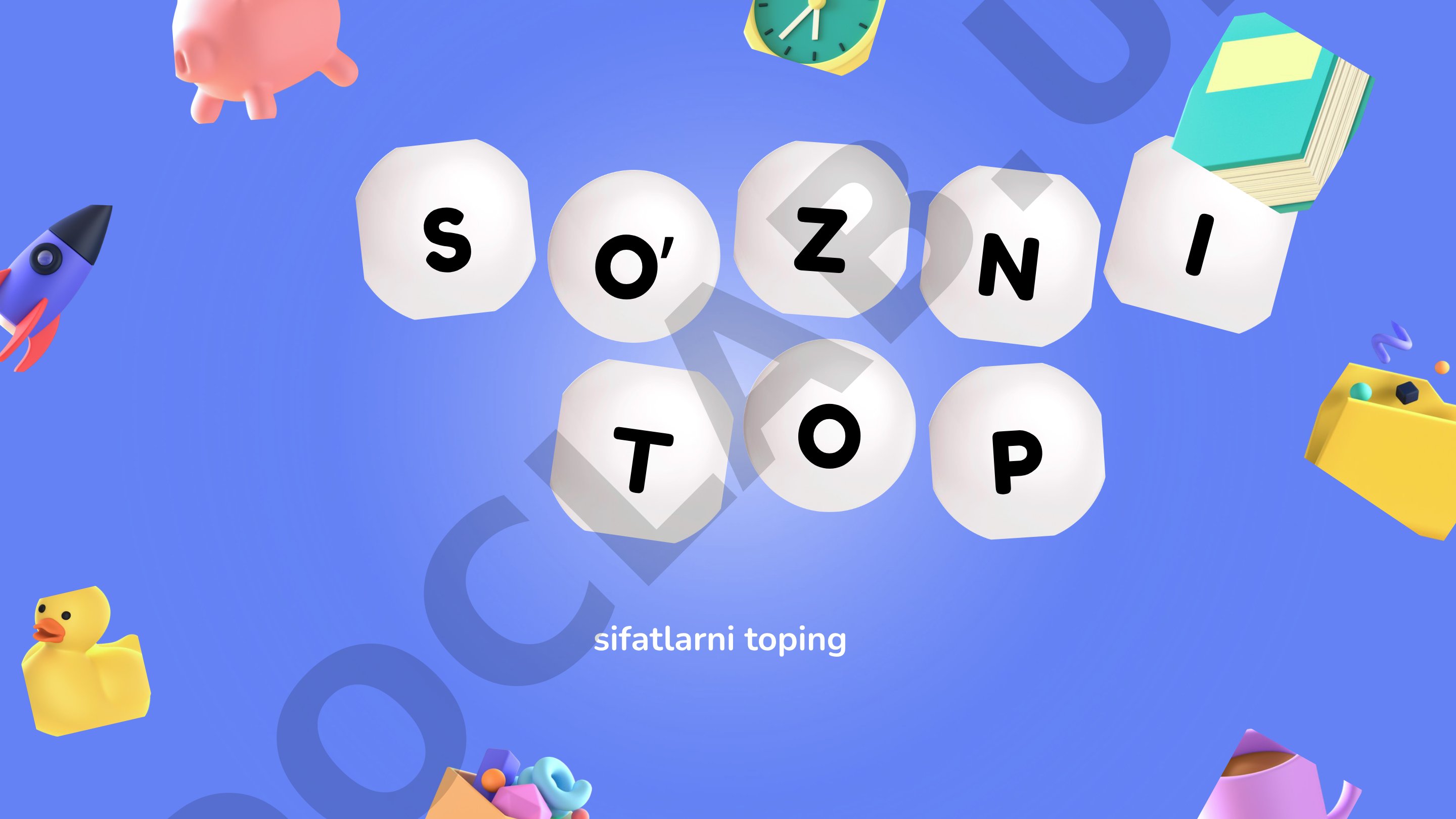 Sifatlarni topish