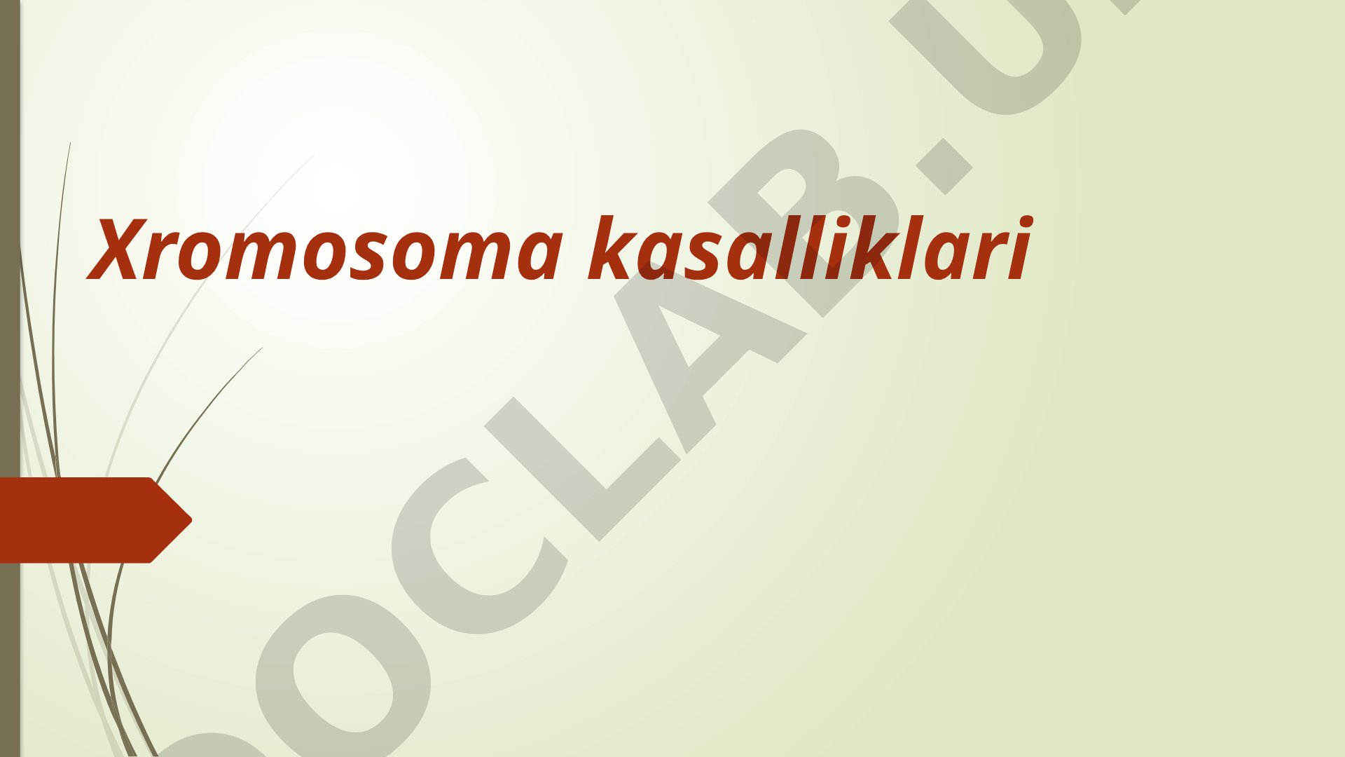 Xromosoma kasalliklari va ularning turlari: Daun va Edvard sindromlari haqida