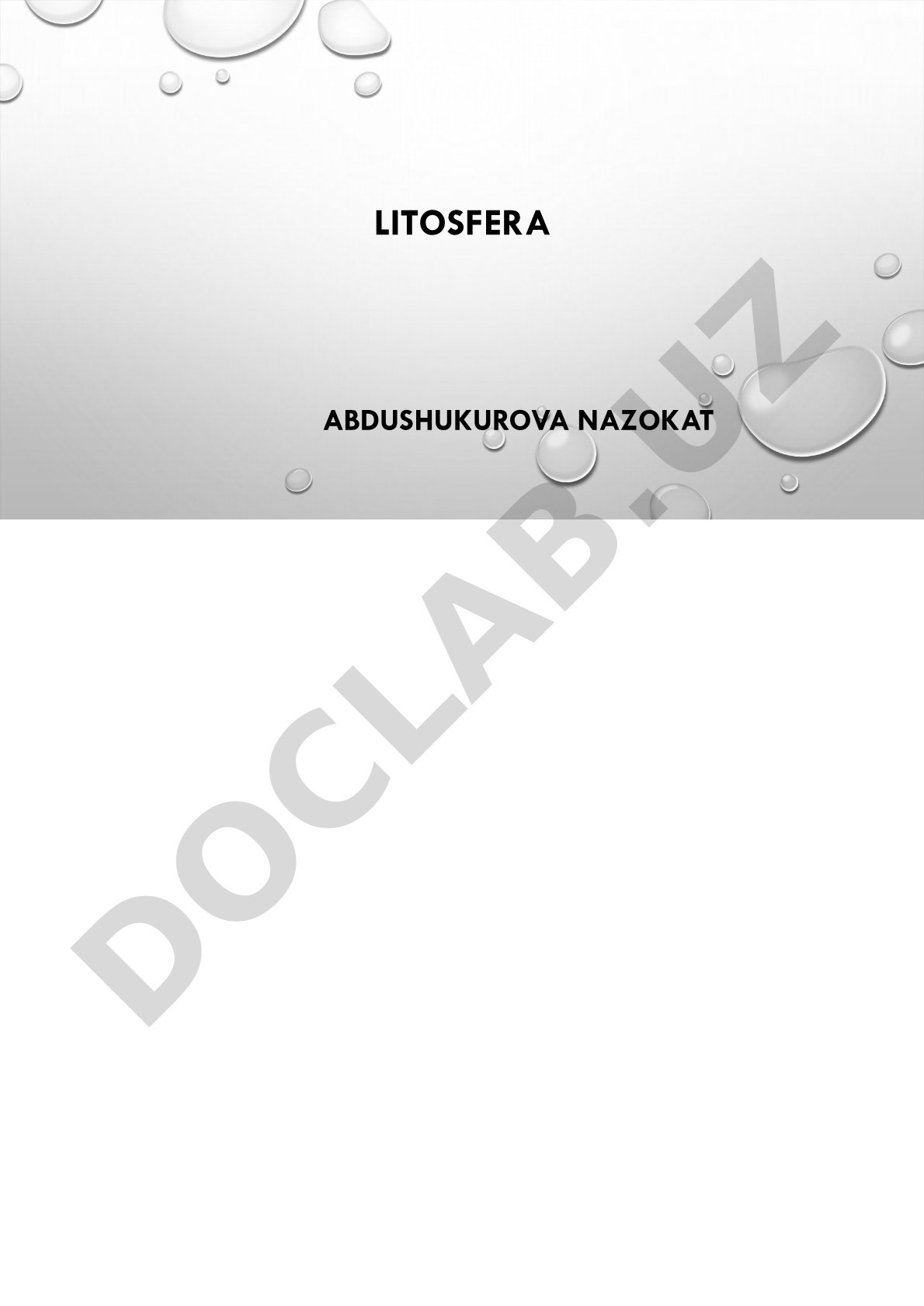 Litosfera