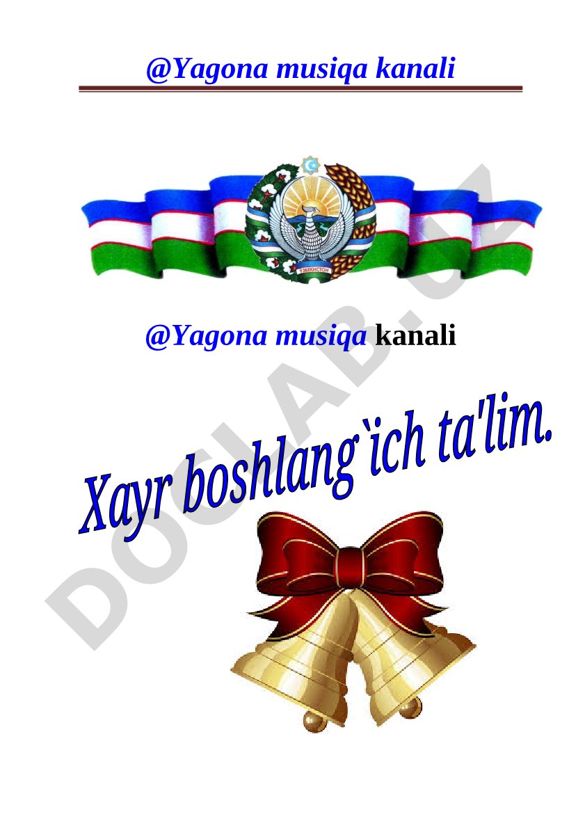 Ustozlarga bag'ishlangan musiqali tadbir ssenariysi