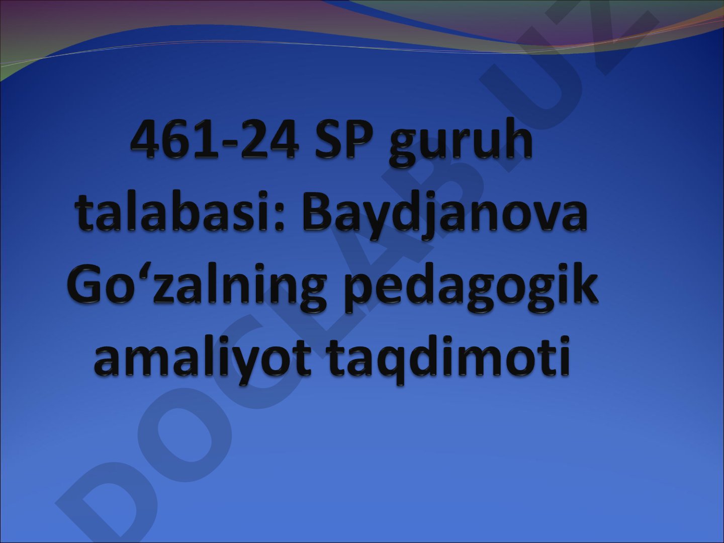 336-umumiy o‘rta ta’lim maktabidagi pedagogik amaliyot