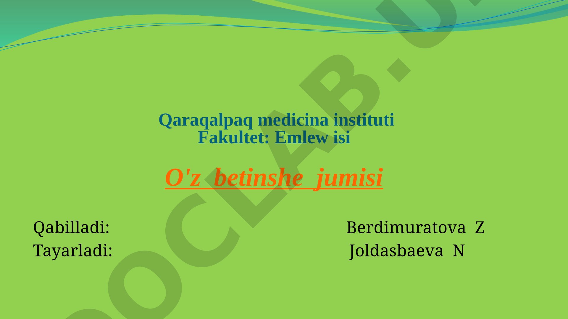 Sirtqi akusherlik tekseriwleri, normal shanaq ha'm ha'mile o'lshemleri