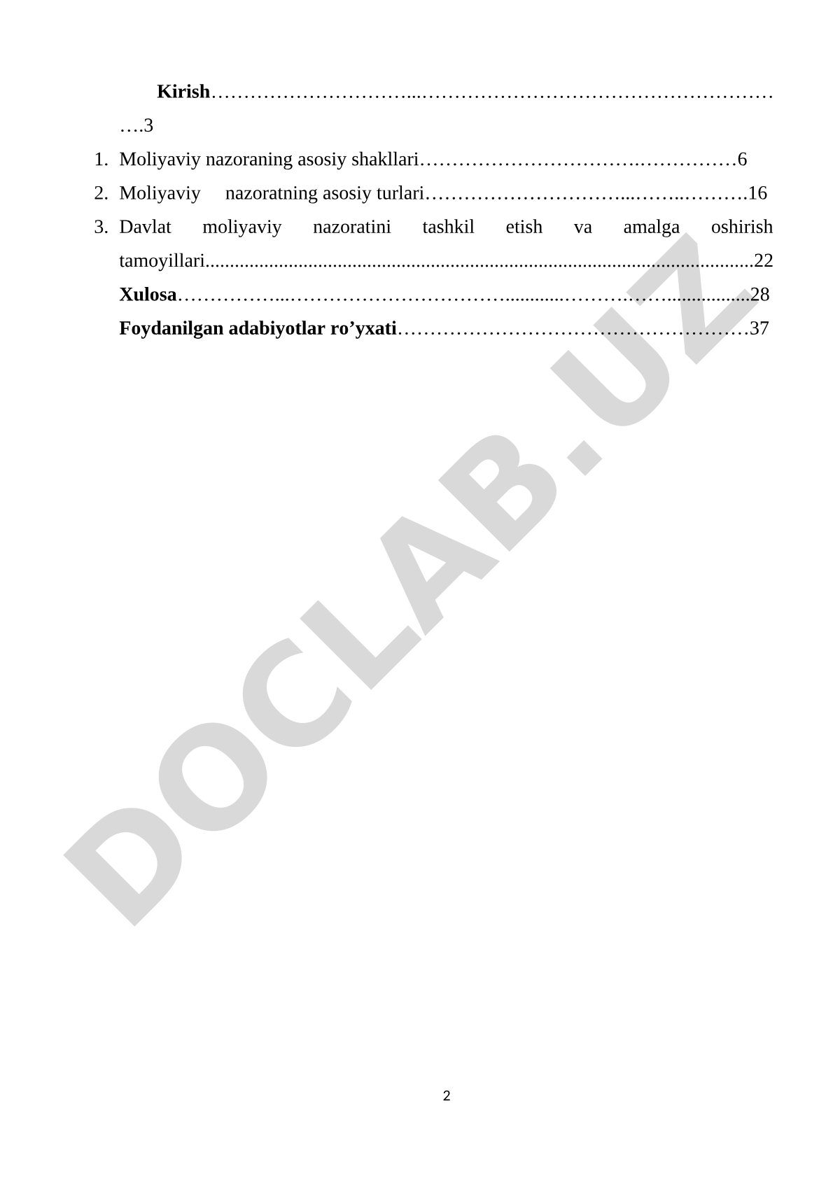 Moliуaviy bоshqаruvdа mоliуaviy nаzоrаtning mоdеllаri