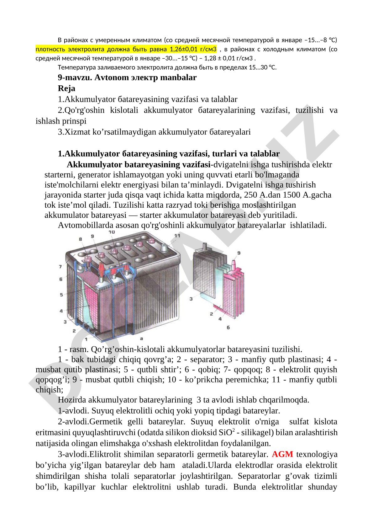Avtonom elektromanbalar