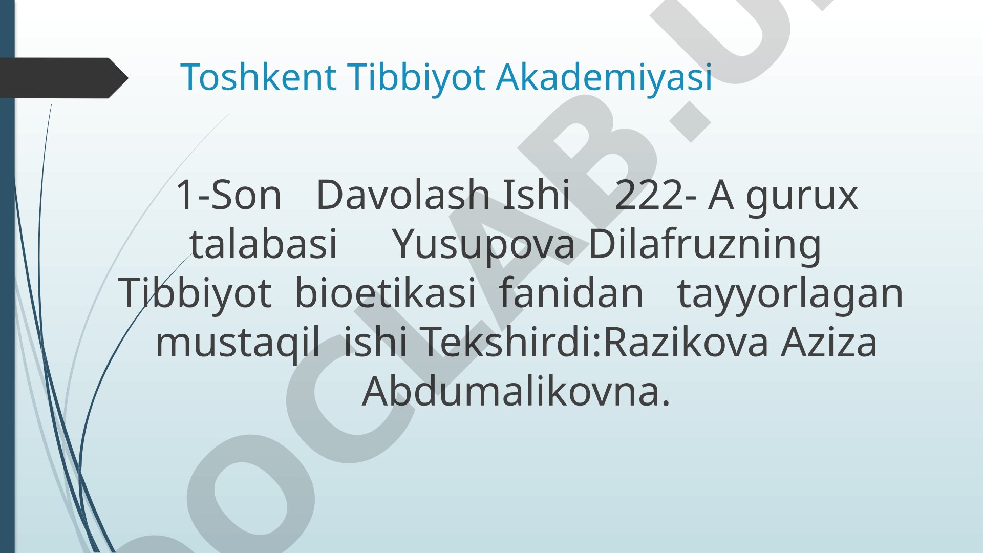 Suitsid - aktiv evtanaziyaning korinishi sifatida