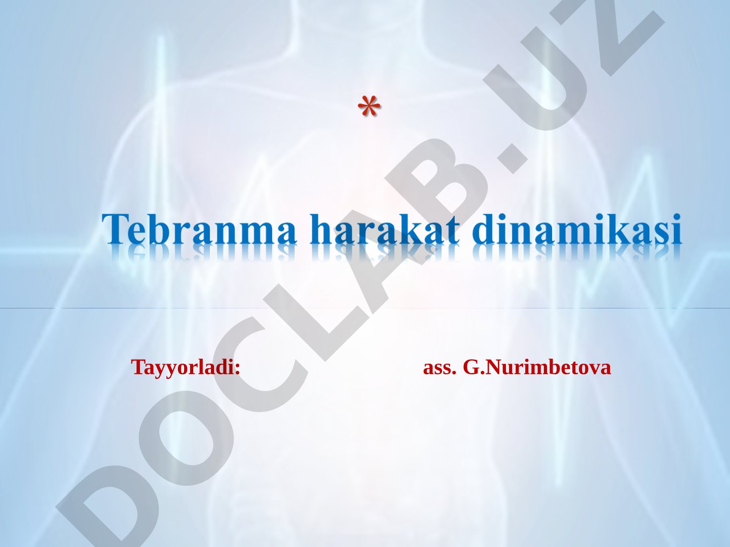 Tebranma harakat dinamikasi va mayatniklar