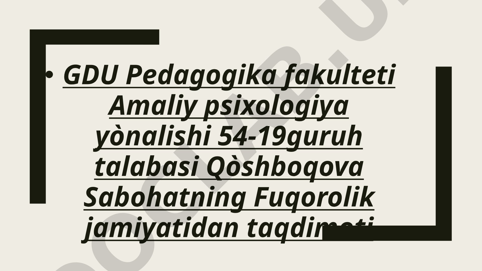 Korrupsiya ta'rifi, O'zbekiston qonuni, tamoyillari va ko'rinishlari haqida
