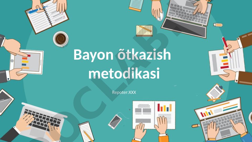 Bayon o‘tkazish metodikasi