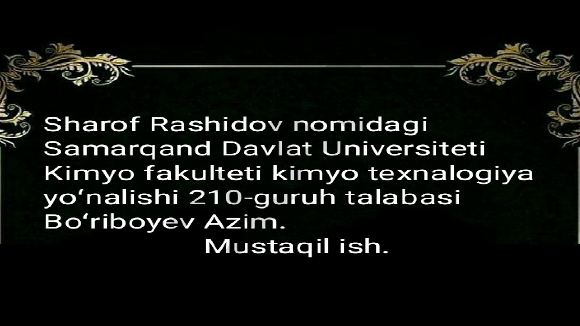 Etiboringiz uchun raxmat