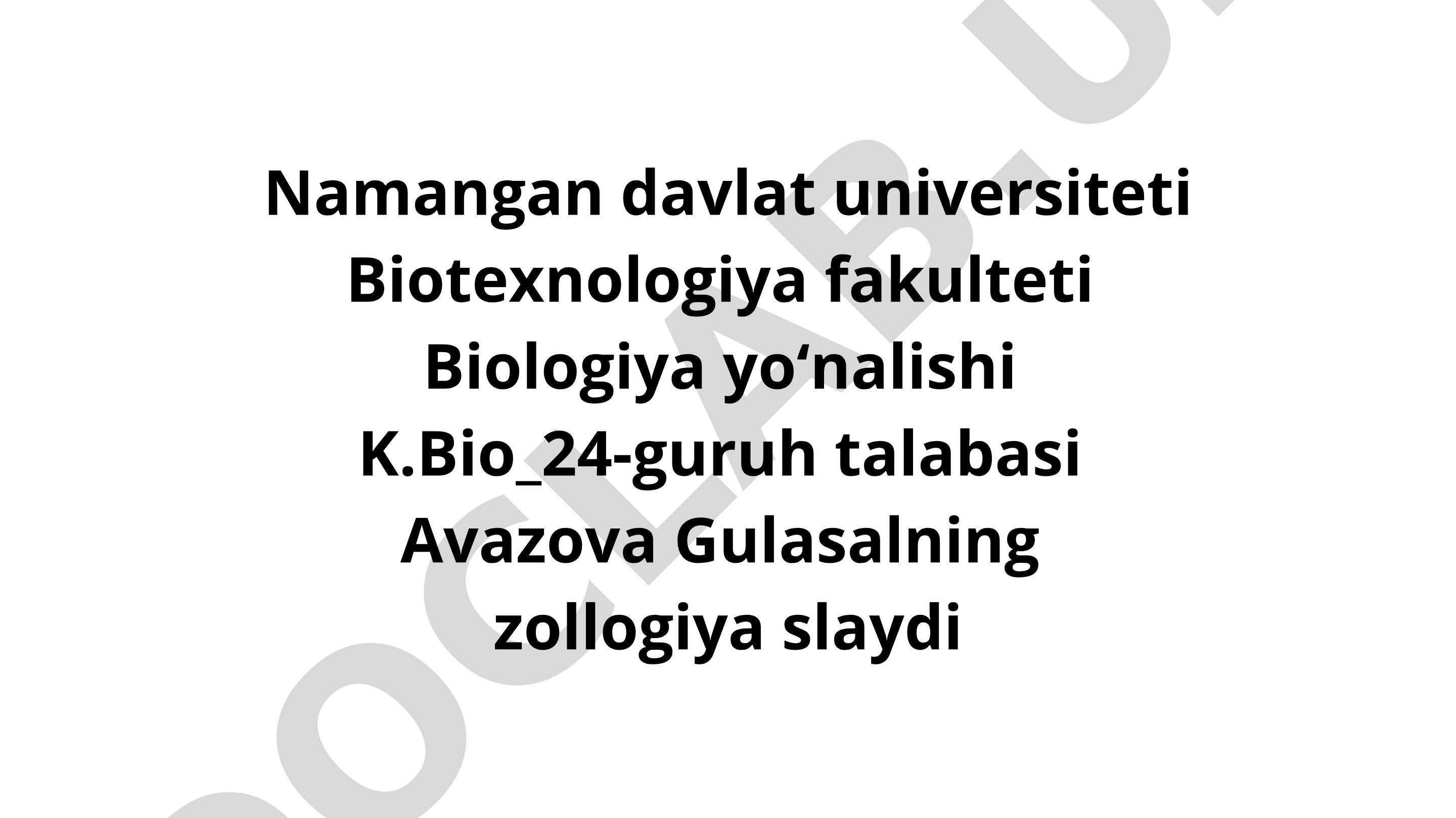 Murtak xaltasiz – Anamniyalar (Anamnia) va murtak xaltali – Amniotalar (Amniota) guruhlariga kiruvchi umurtqalilarga xos xususiyatlar
