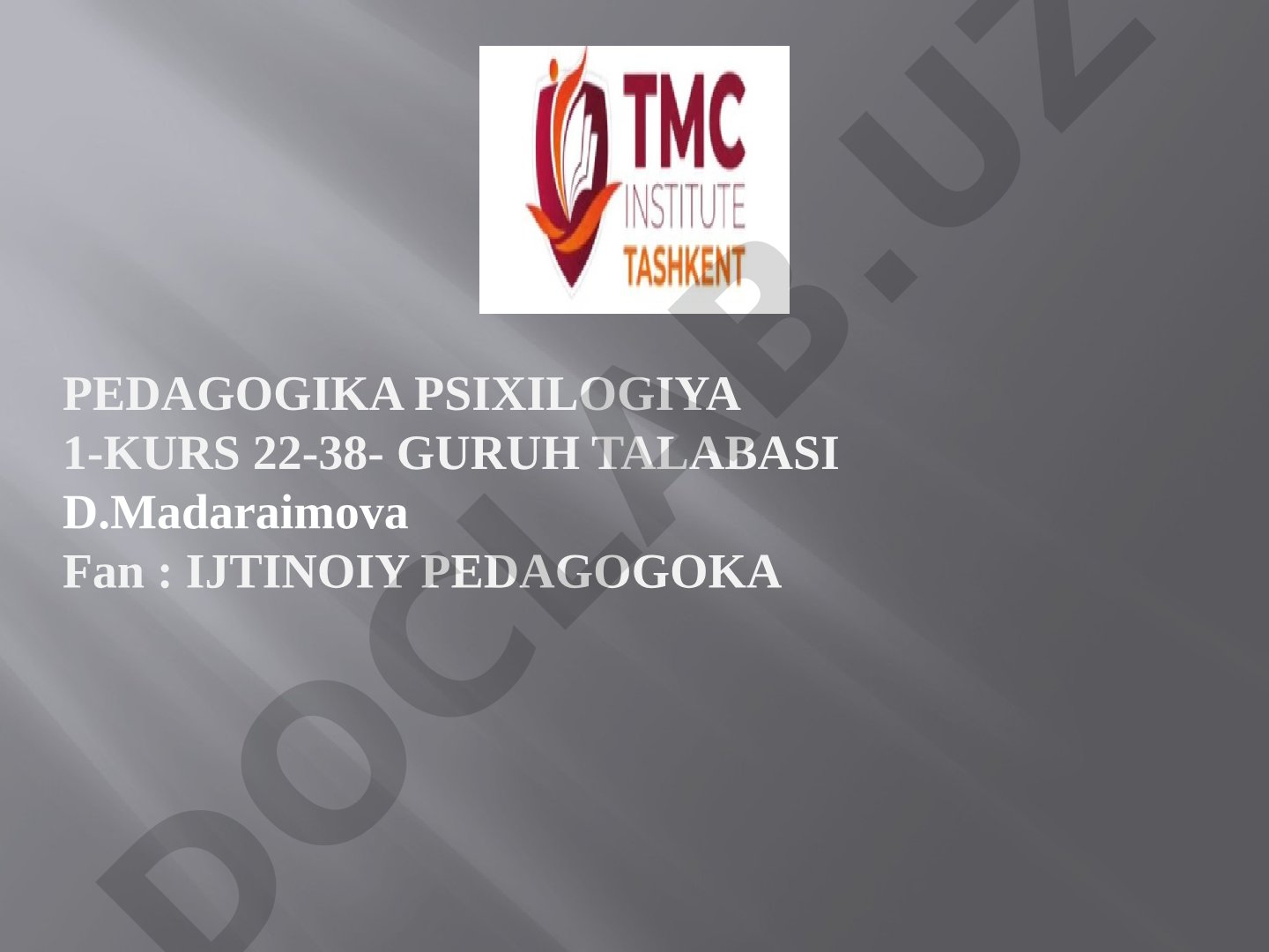 Ijtimoiy pedagogika va pedagogika sotsiologiyasiga kirish