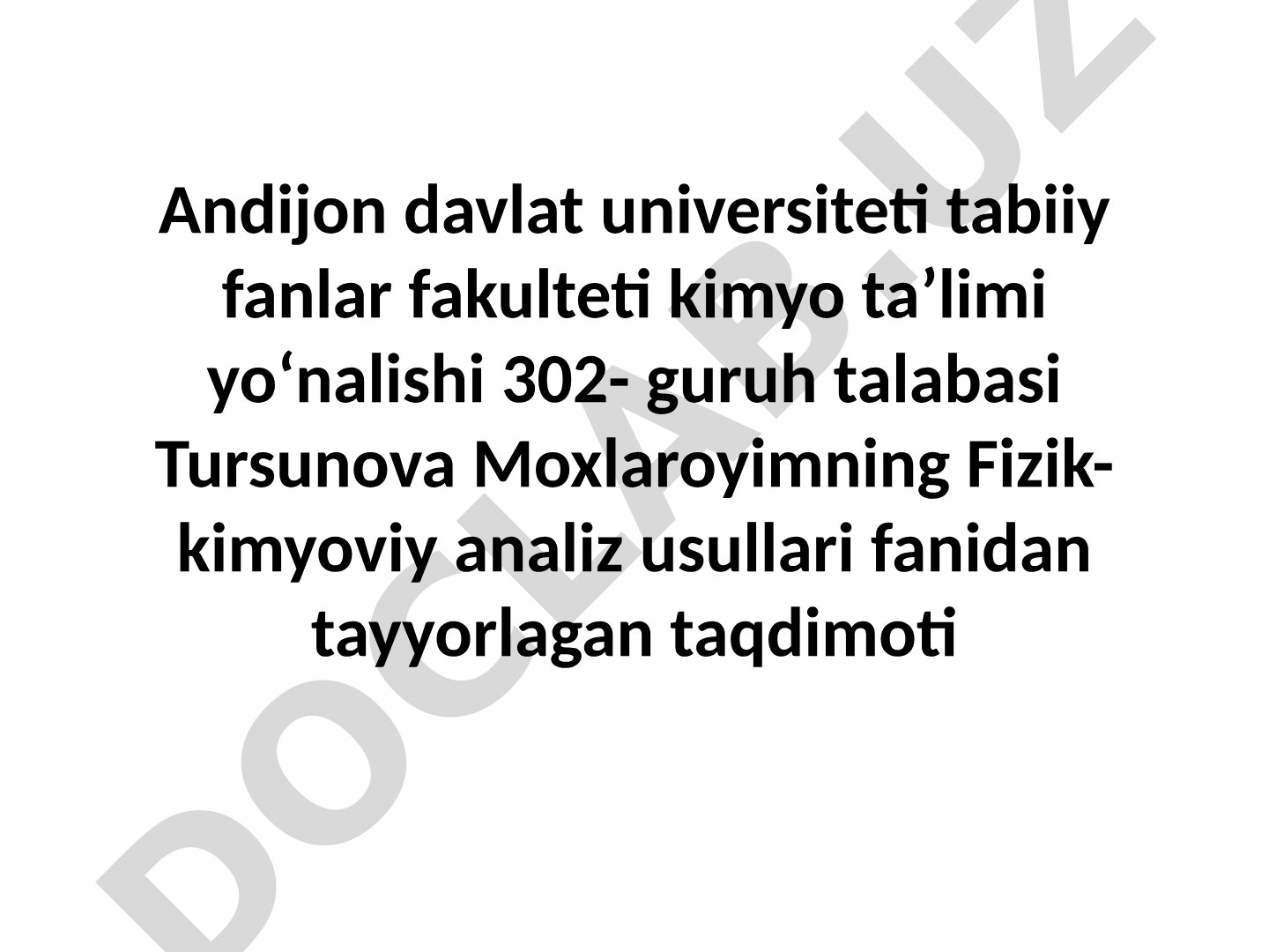 Xromotografiya haqida tushuncha, xromotografik tahlil usullari va ahamiyati bayon etilgan