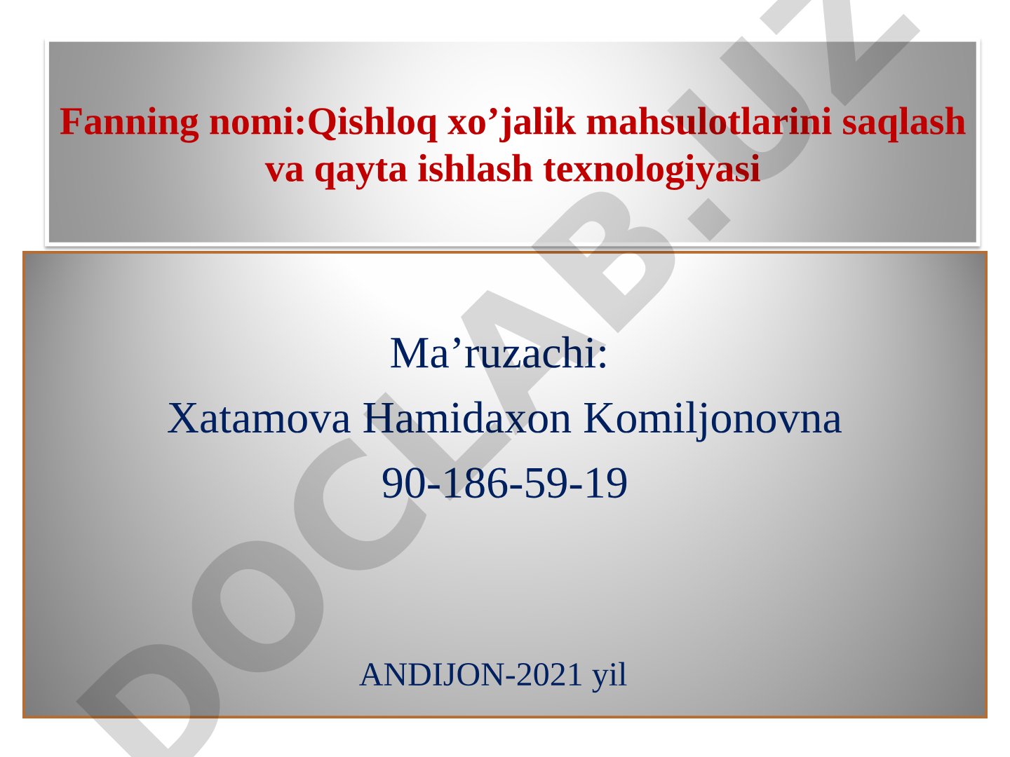 Konservalashni mikrobiologik usullari