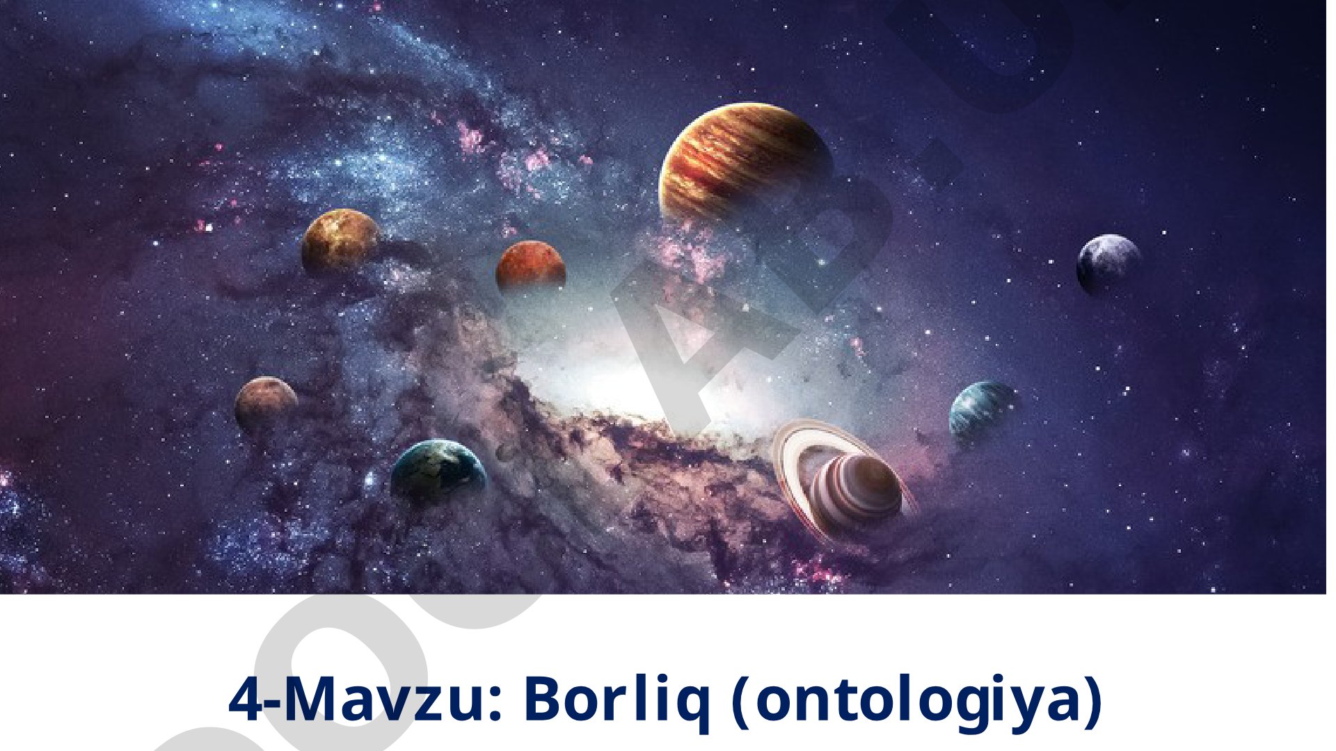 Borliq (ontologiya)