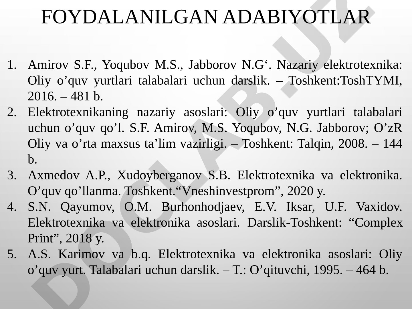 Pulsatsiyalanuvchi magnit maydonning hosil bo'lishi va xususiyatlari tushuntiriladi