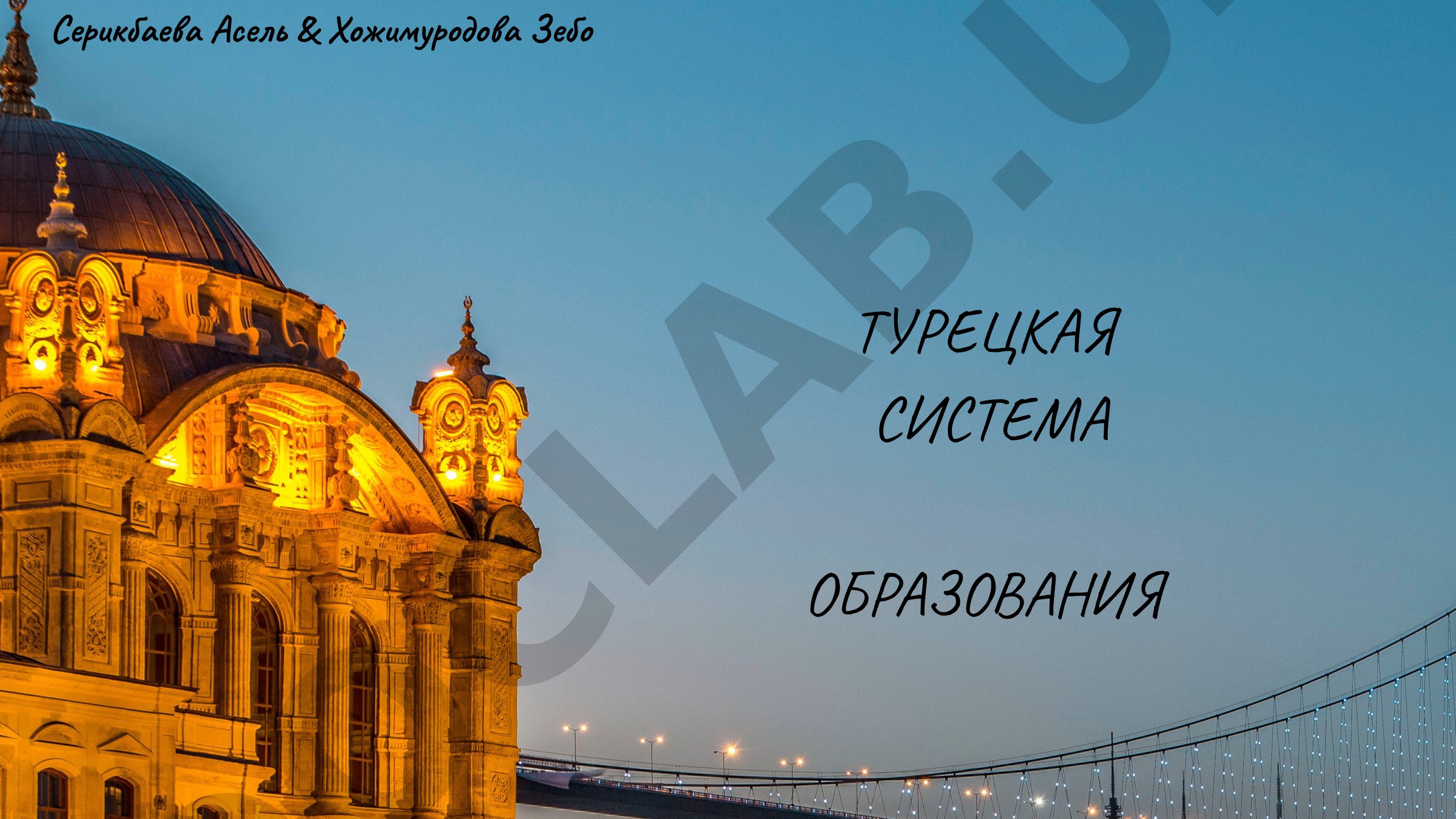 Турецкая система образования