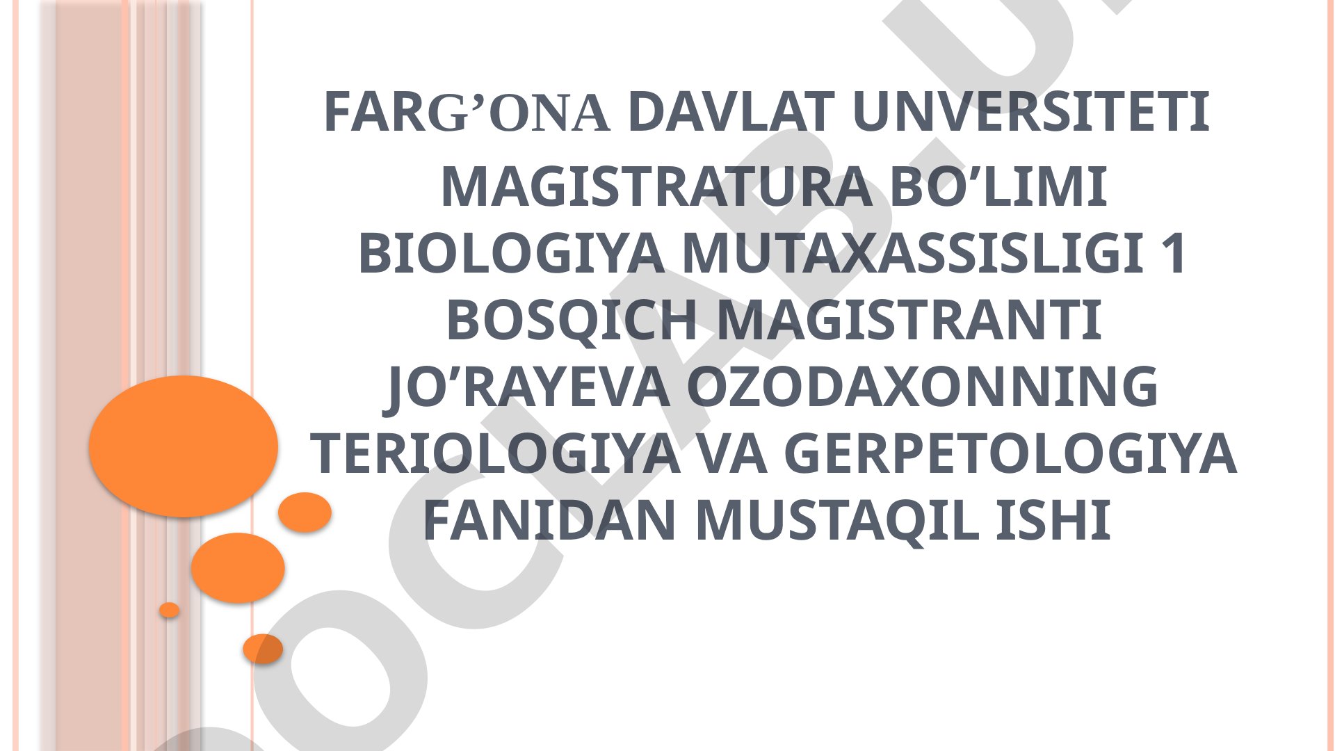 Reptiliyalarning etologiyasi
