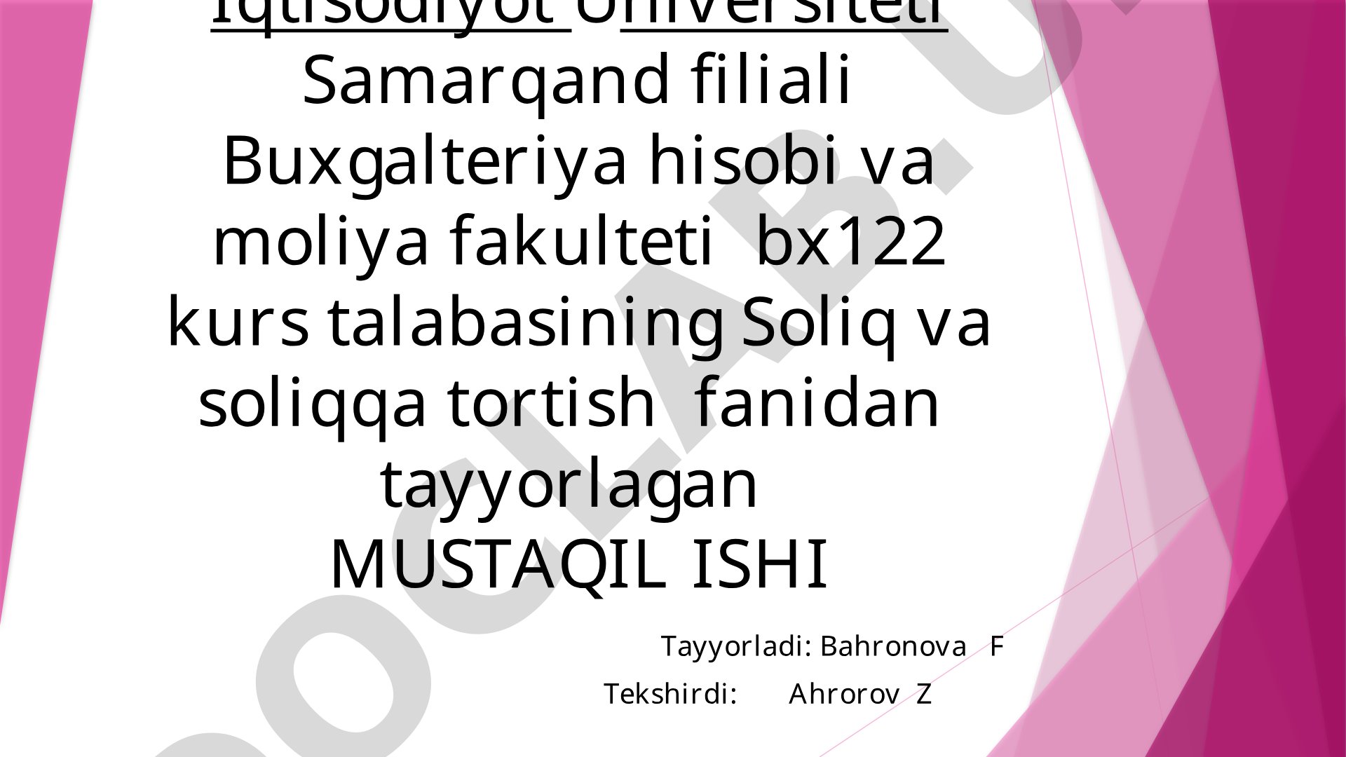Fransiya soliq tizimi