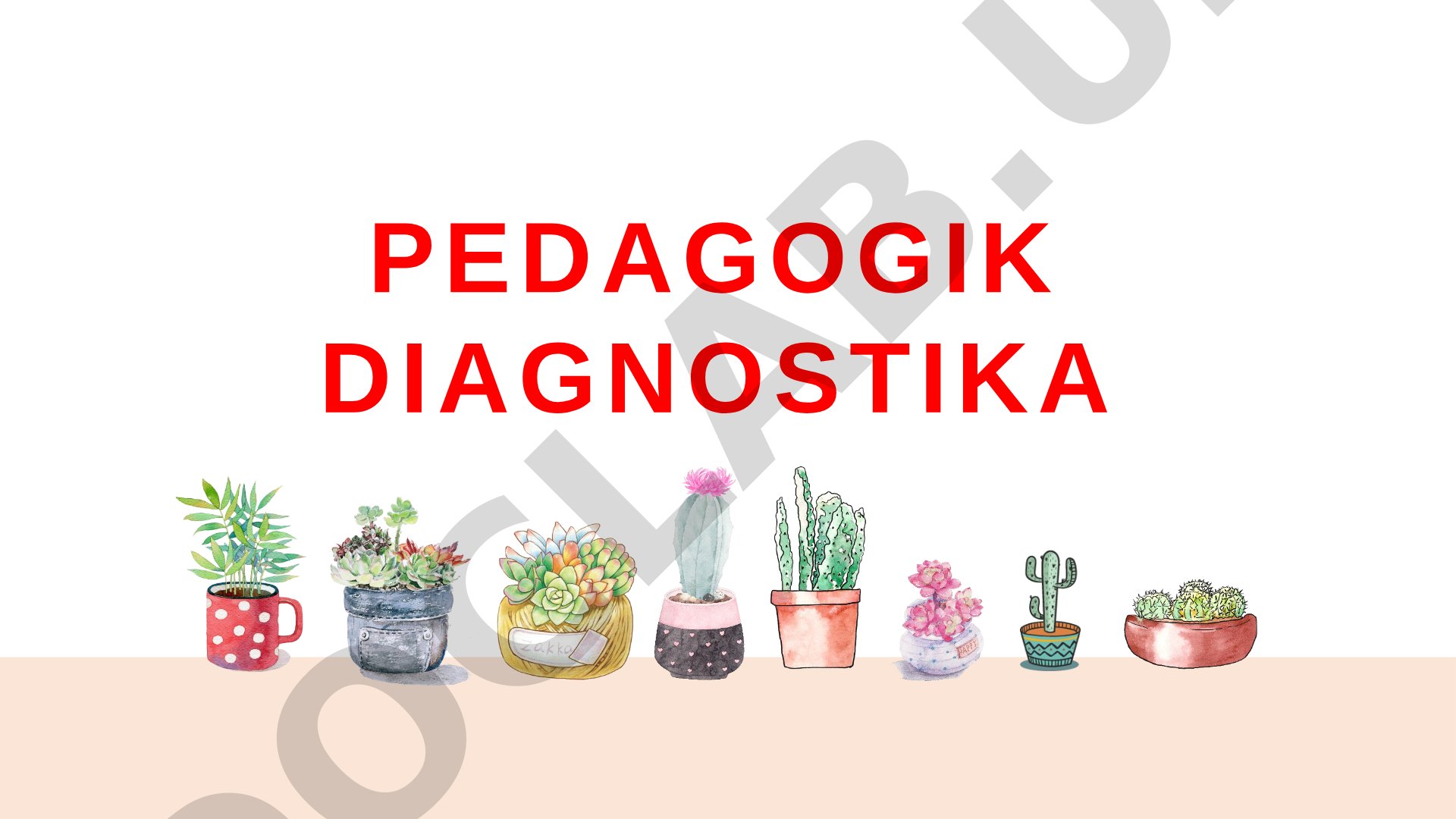 Pedagogik diagnostika: predmeti, vazifalari, ta'lim jarayonini tashxislash