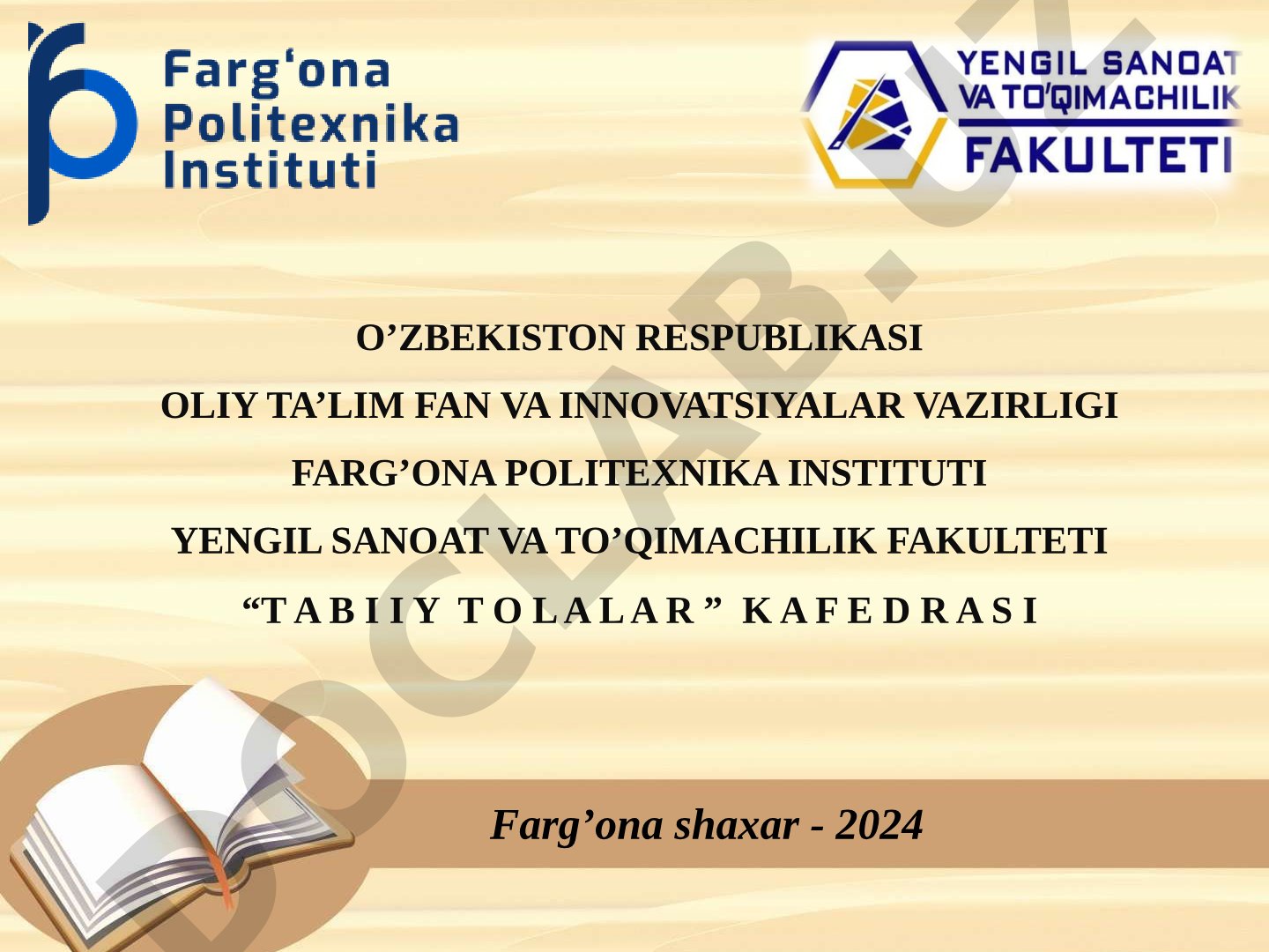Paxta tayyorlash maskanlari turlari va paxtani qabul qilish quvvati