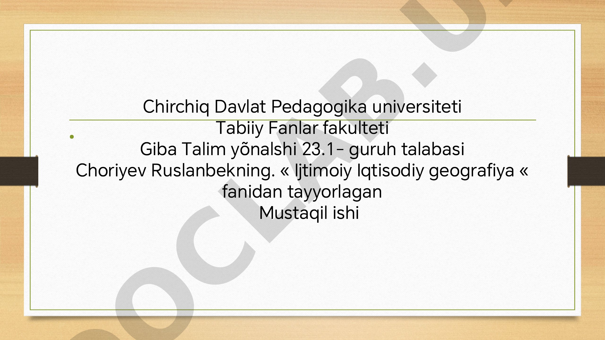 Hujjatda Butan podsholigining tabiati, aholisi va iqtisodiyoti yoritilgan