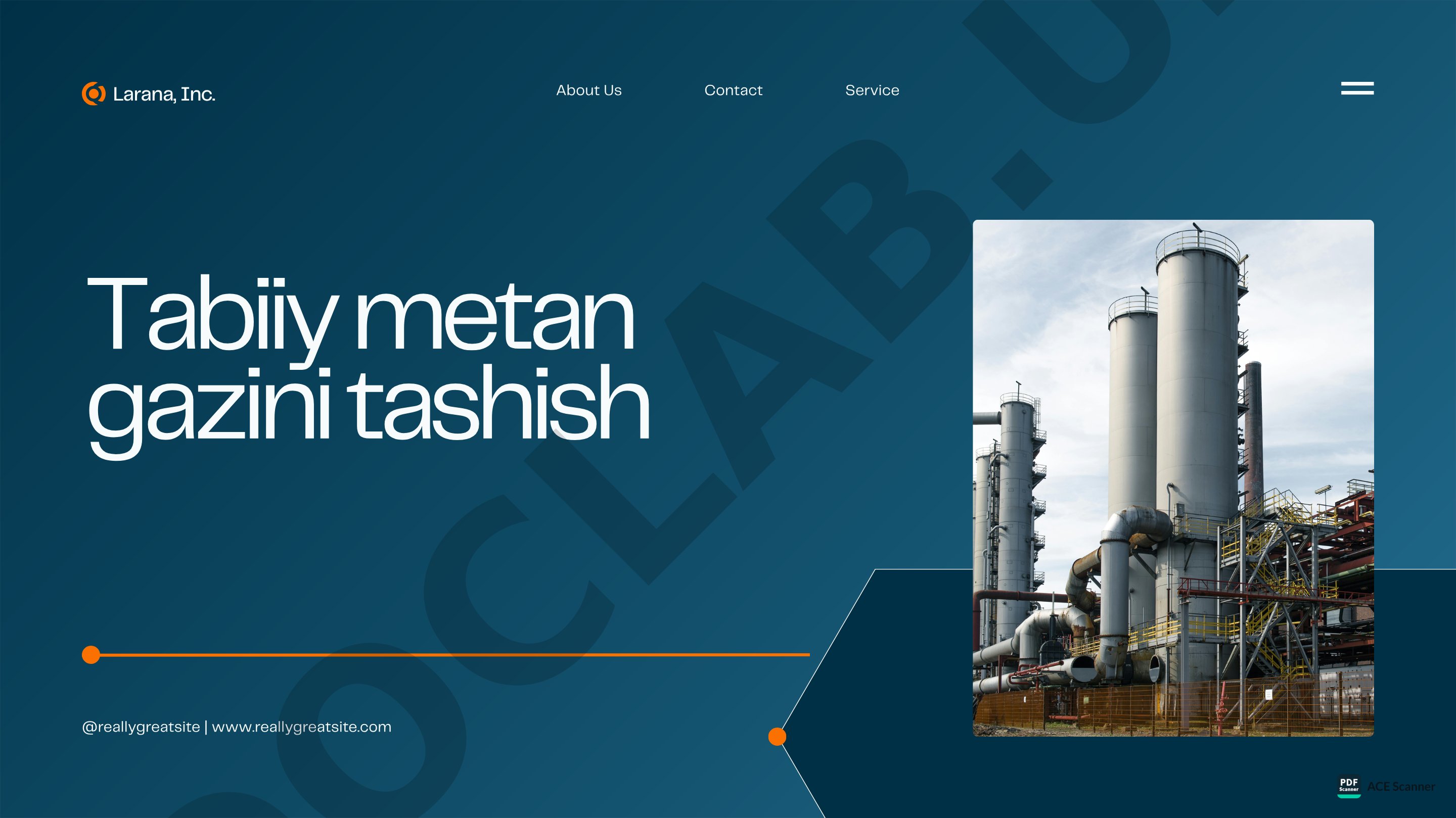 Tabiiy metan gazini tashish usullari va xususiyatlari