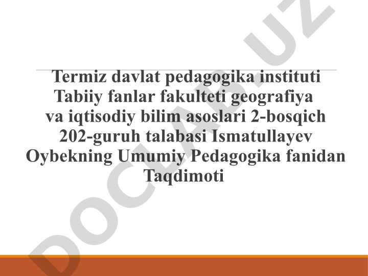 Pedagogik odob, muomala odobi va pedagogik etika