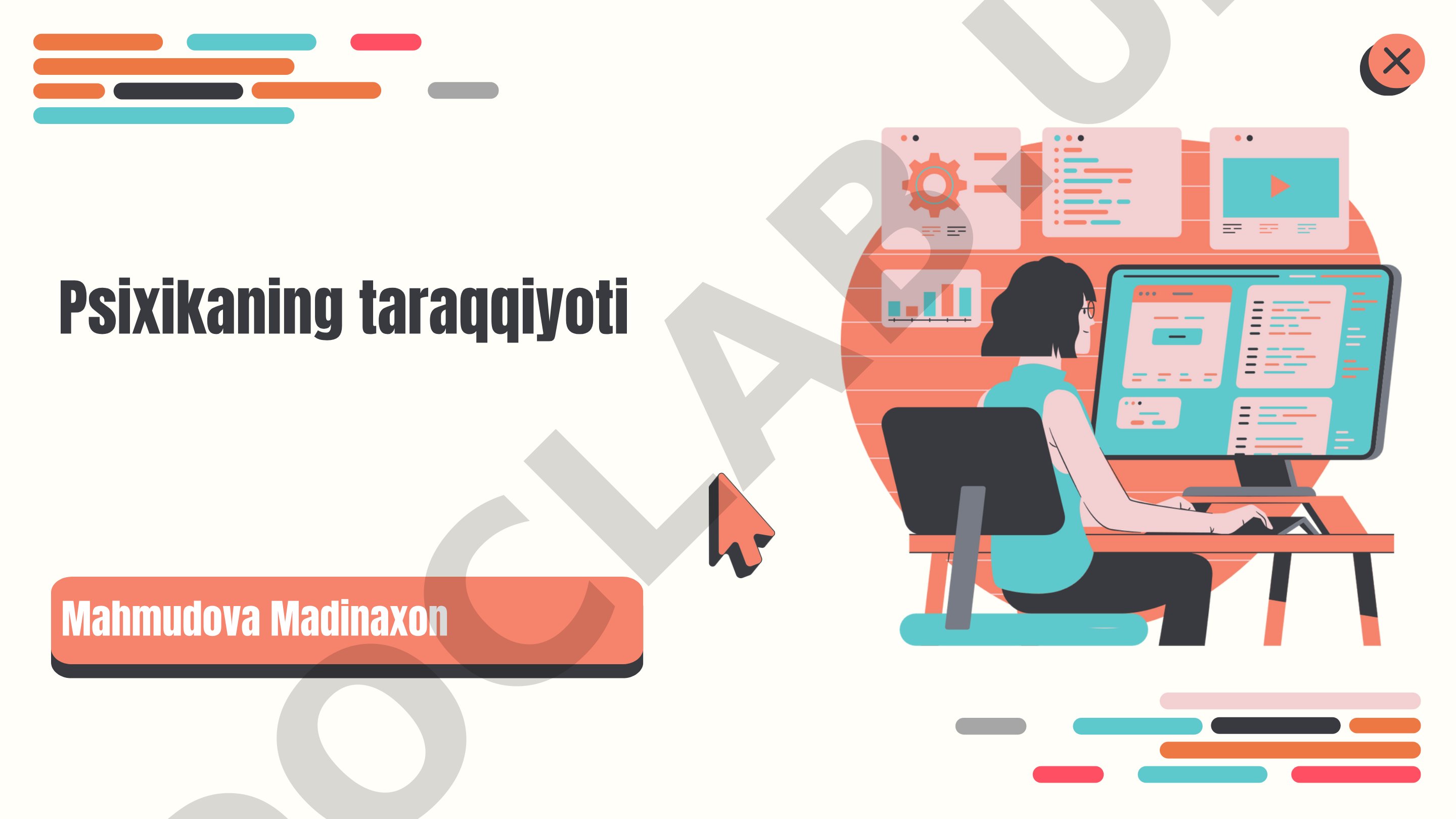 Psixikaning taraqqiyoti