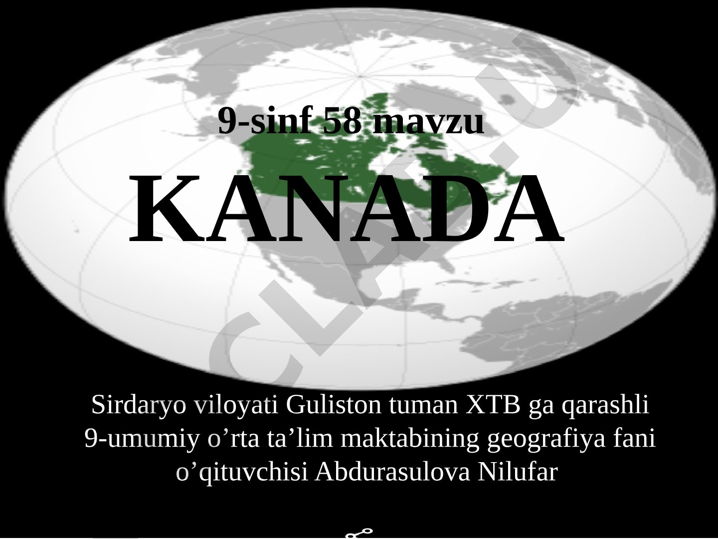 Kanada qirg‘oqlari shimolda Shimoliy Muz okeani, sharqda Atlantika okeani, janubi-g‘arbda Tinch okea
