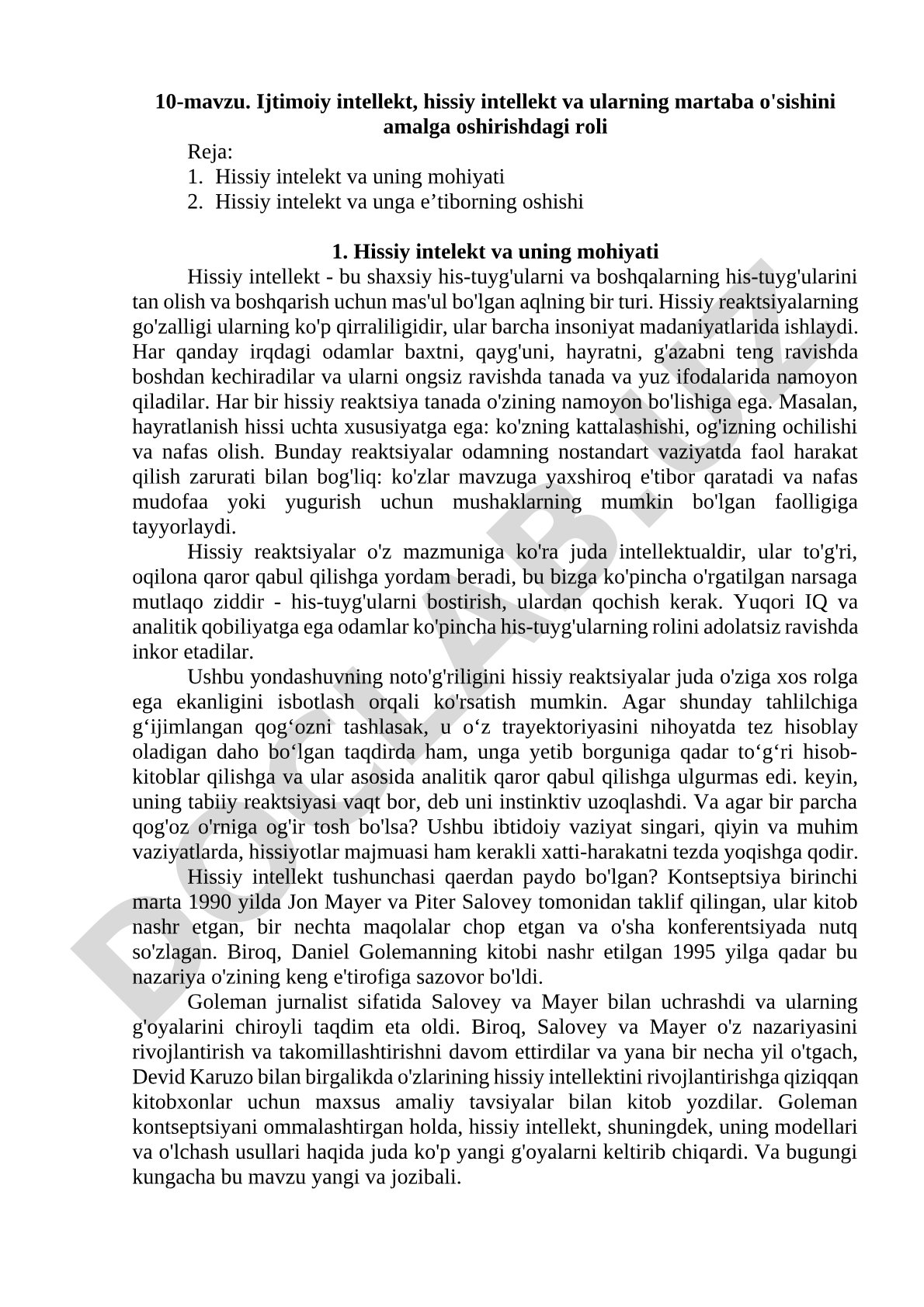 Ijtimoiy intellekt, hissiy intellekt va ularning martaba o'sishini amalga oshirishdagi roli