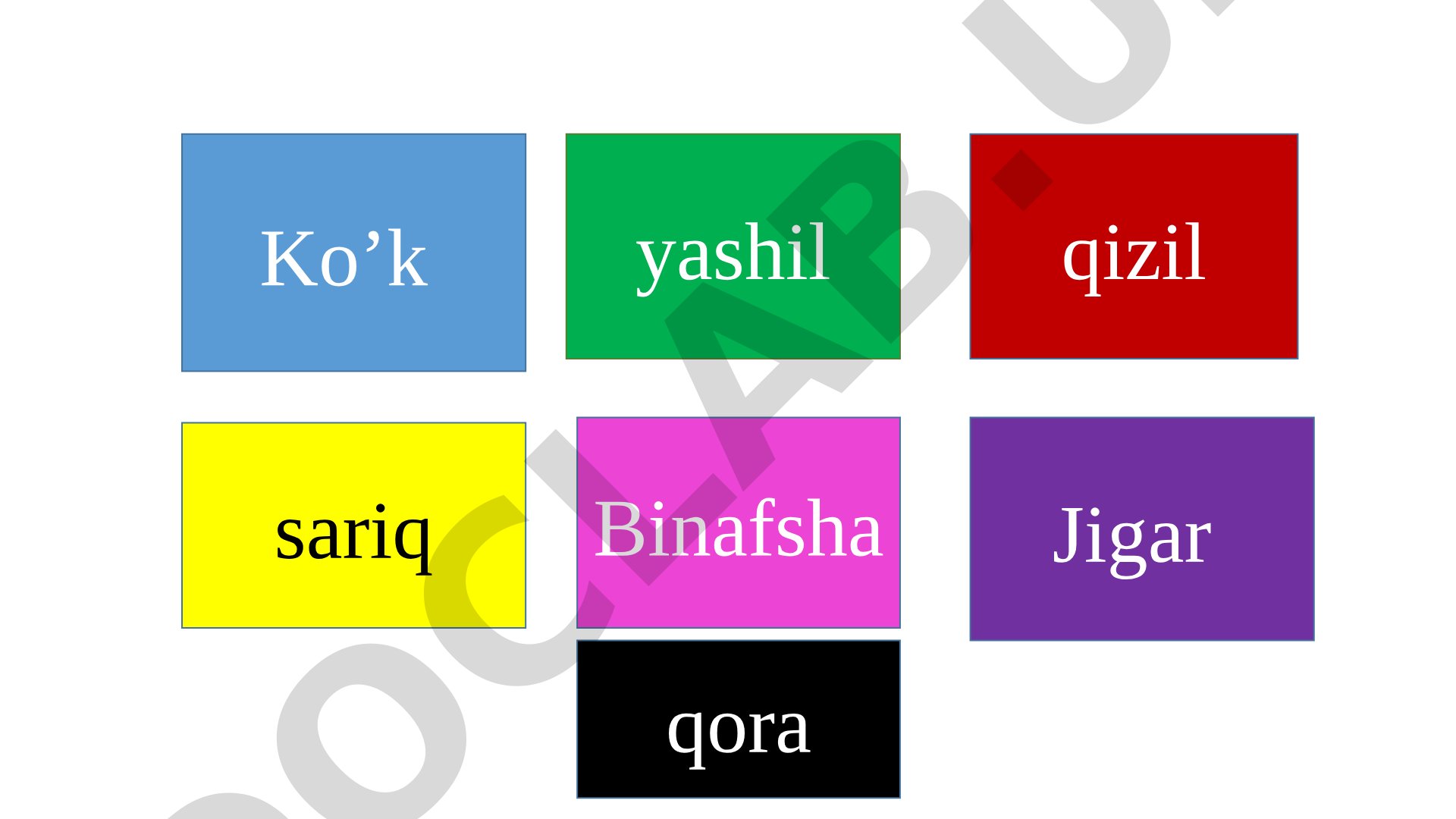 Ranglar psixologiyasi: qora, sariq, binafsha, jigar, ko‘k, yashil, qizil ranglarning inson xulq-atvoriga ta'siri