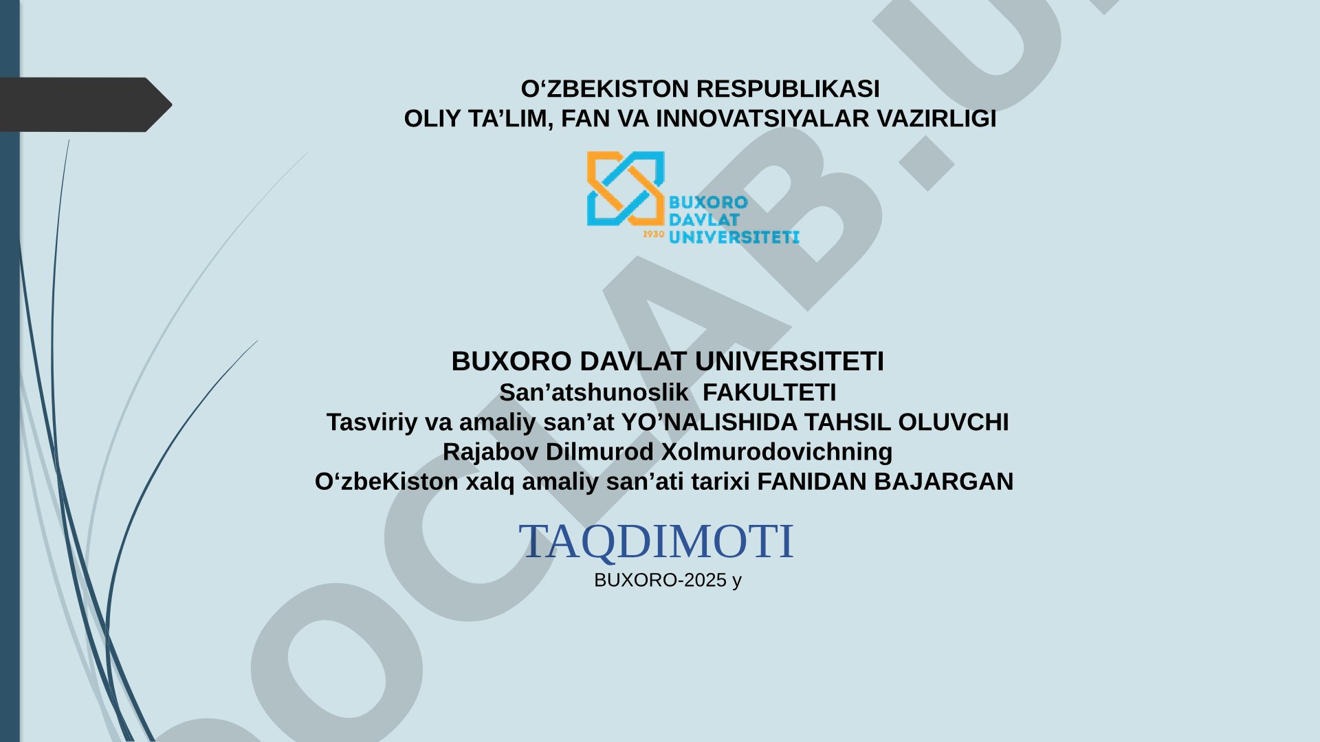 Haykaltaroshlik san'ati