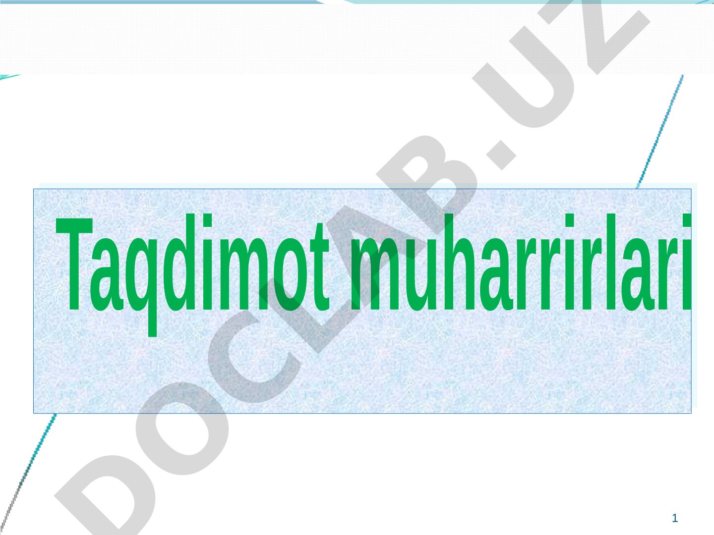 Microsoft PowerPoint 2013 дастури имкониятлари ва интерфейси