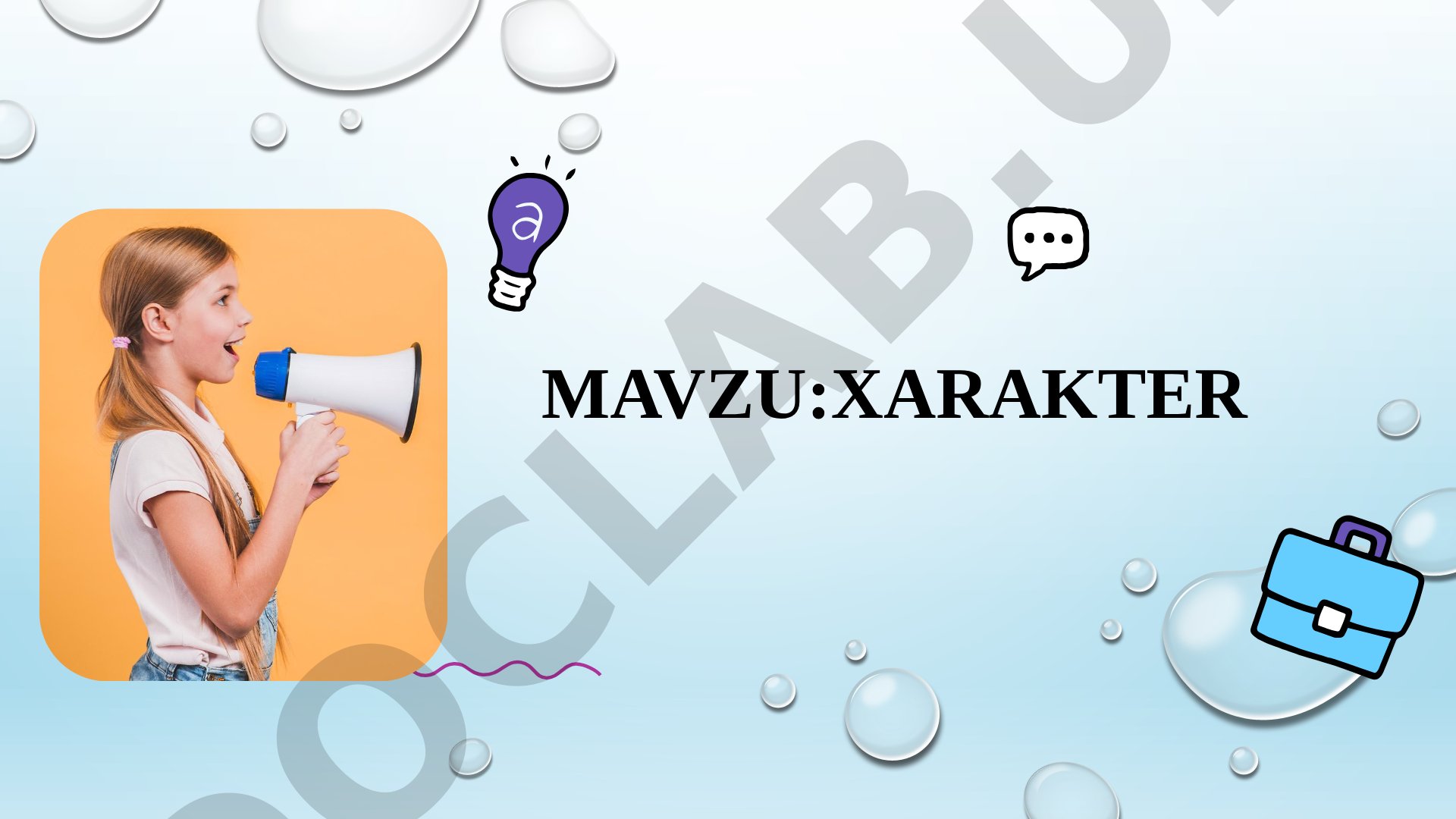 Xarakter: Reja, aksentuasiya, fiziologik asoslar, tarkib