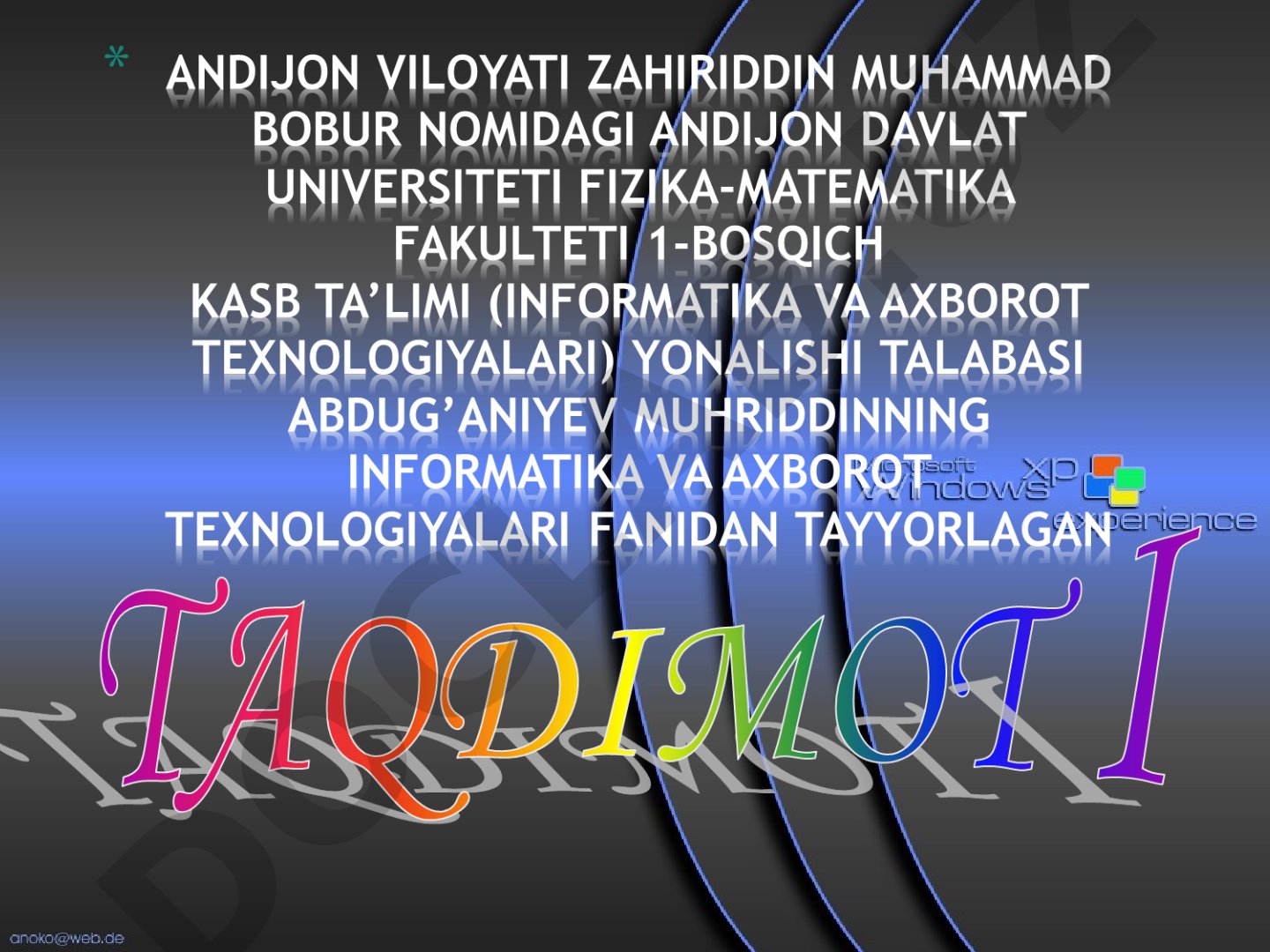 Internet va World Wide Web