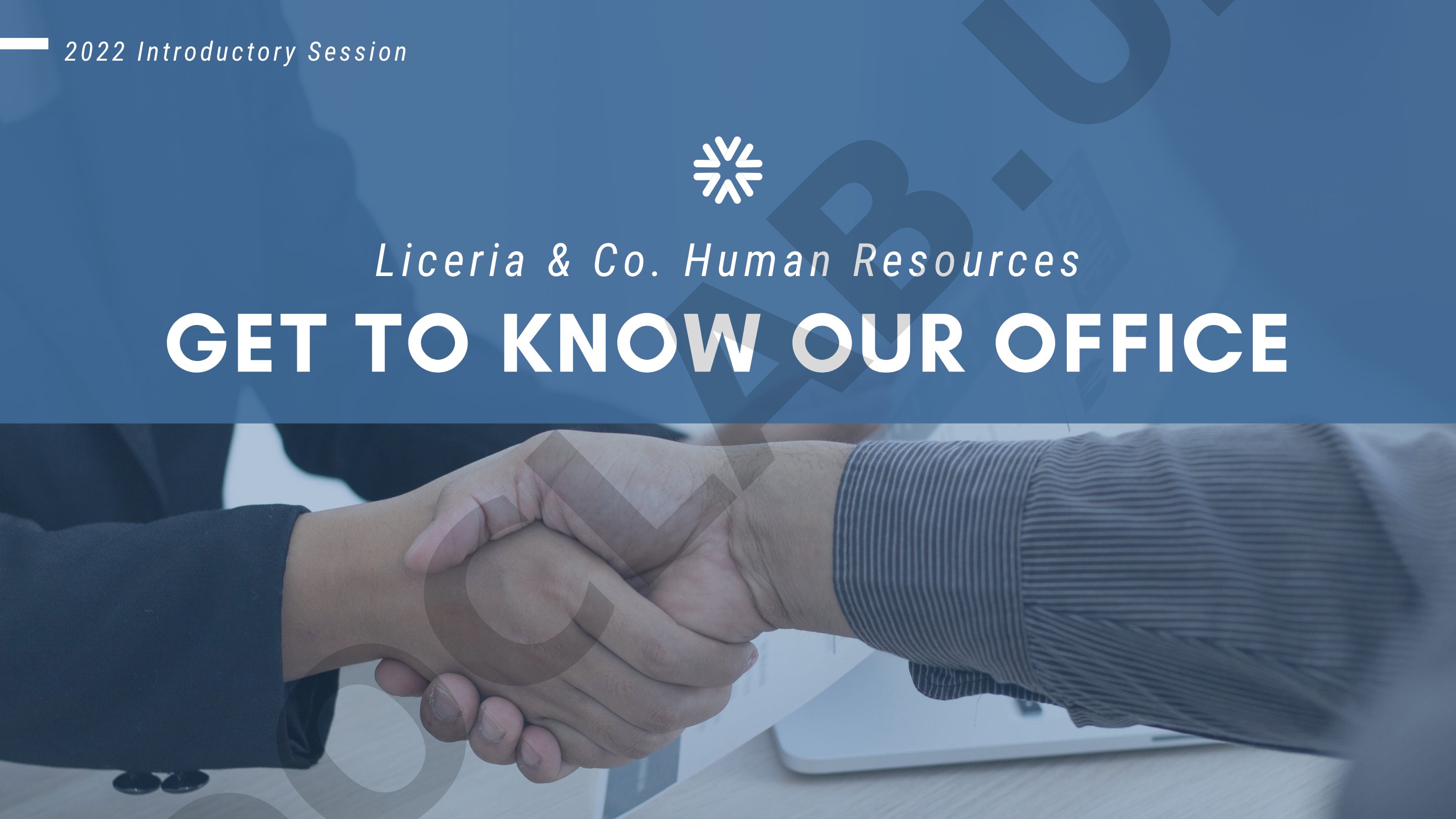 Liceria & Co. HR Introductory Session 2022